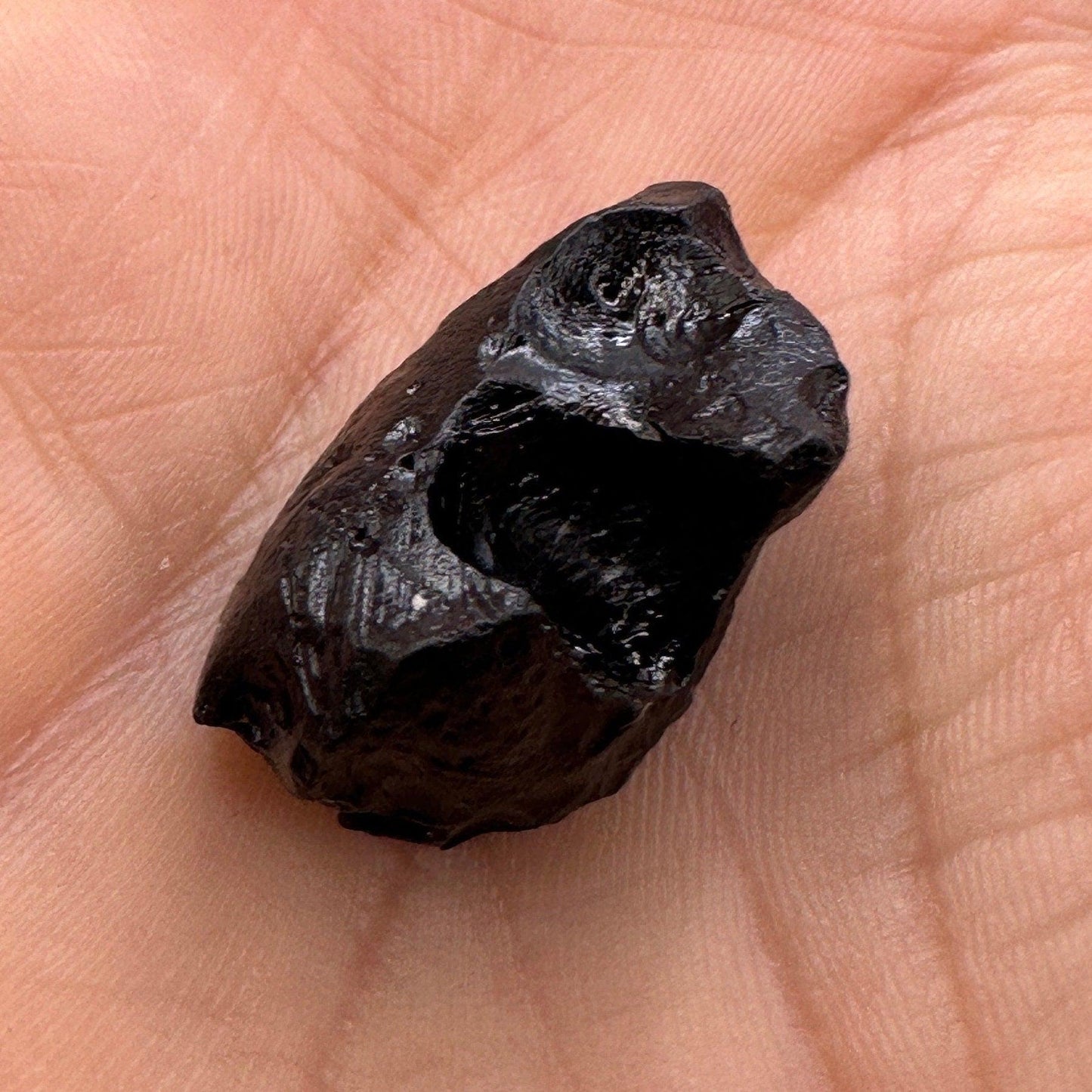 Beautiful Tektite, Indonesia, Indochinite Tektite, Rock Impactite, Energy Work, Reiki, 3.86 grams, Astronomy Gift, Tektite, Space Gift