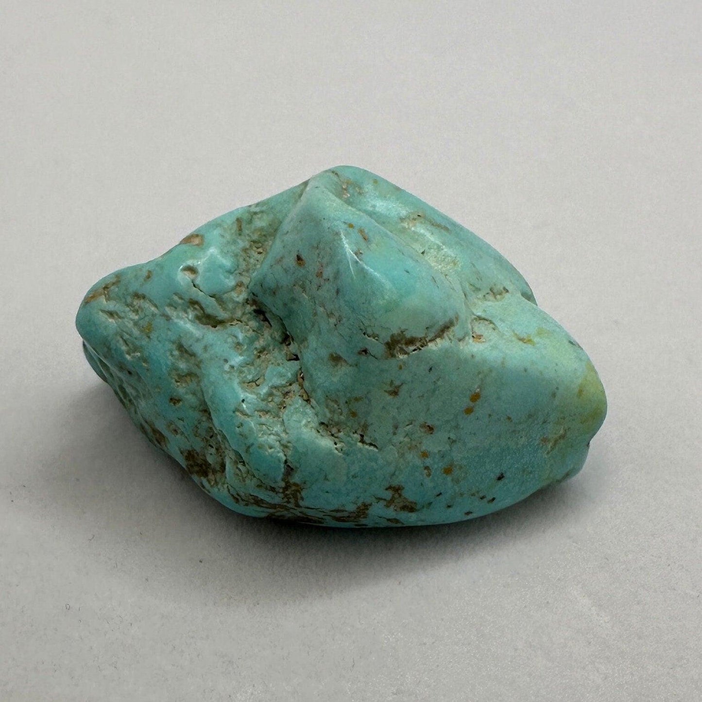 Beautiful High Quality Kingman Turquoise, Nugget, Smooth, Rock Collection, Reiki, Ithica Mine, Arizona Turquoise, 11.18 grams|55.9 carats