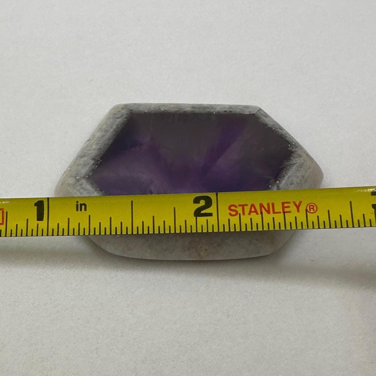 Atomic Amethyst, Trapiche Amethyst, Atomic Amethyst Slice, Amethyst Crystal, Rare Amethyst Crystal, Reiki Healing , Reiki Healing, 18.92g