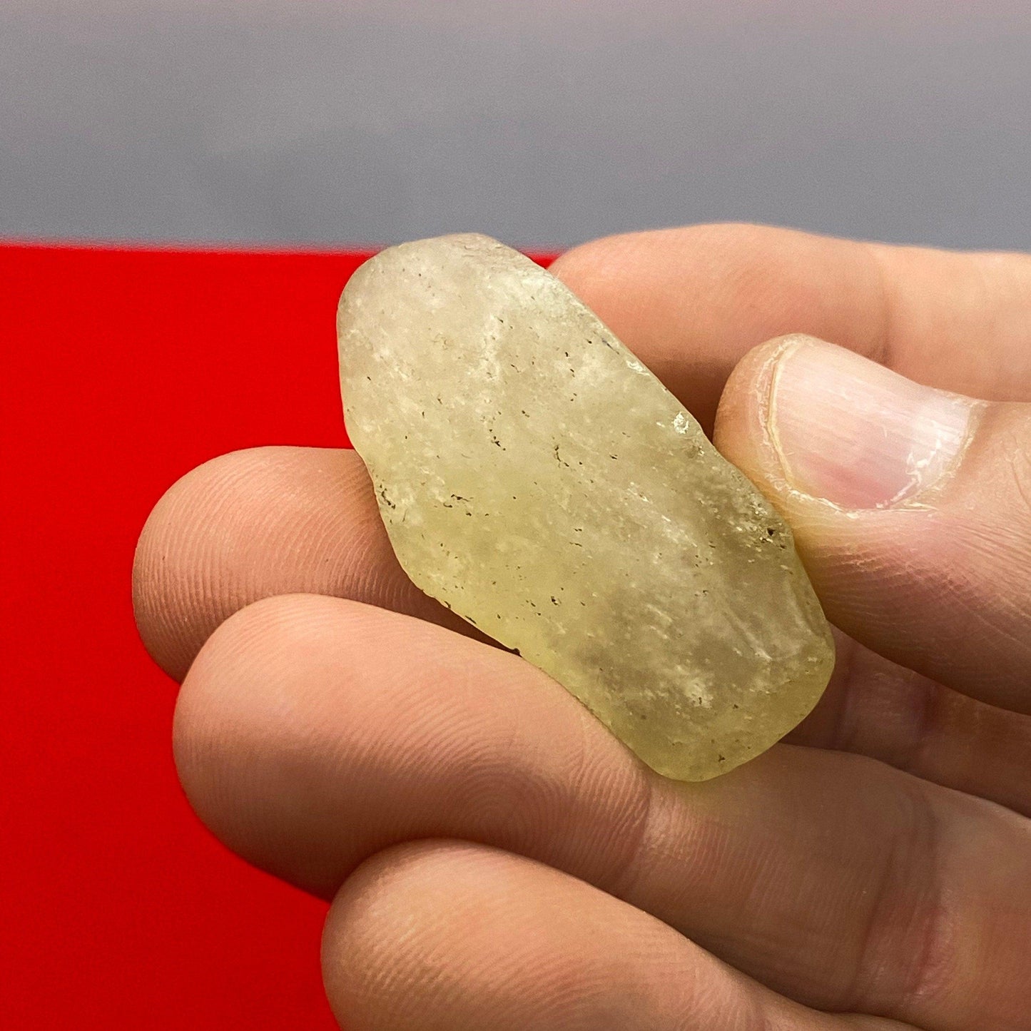 Libyan Desert Glass, Rare Tektite, Egypt, Libyan Gold Tektite, Reiki, Golden Moldavite, Manifestation, Astronomy Gift, 13.33 grams