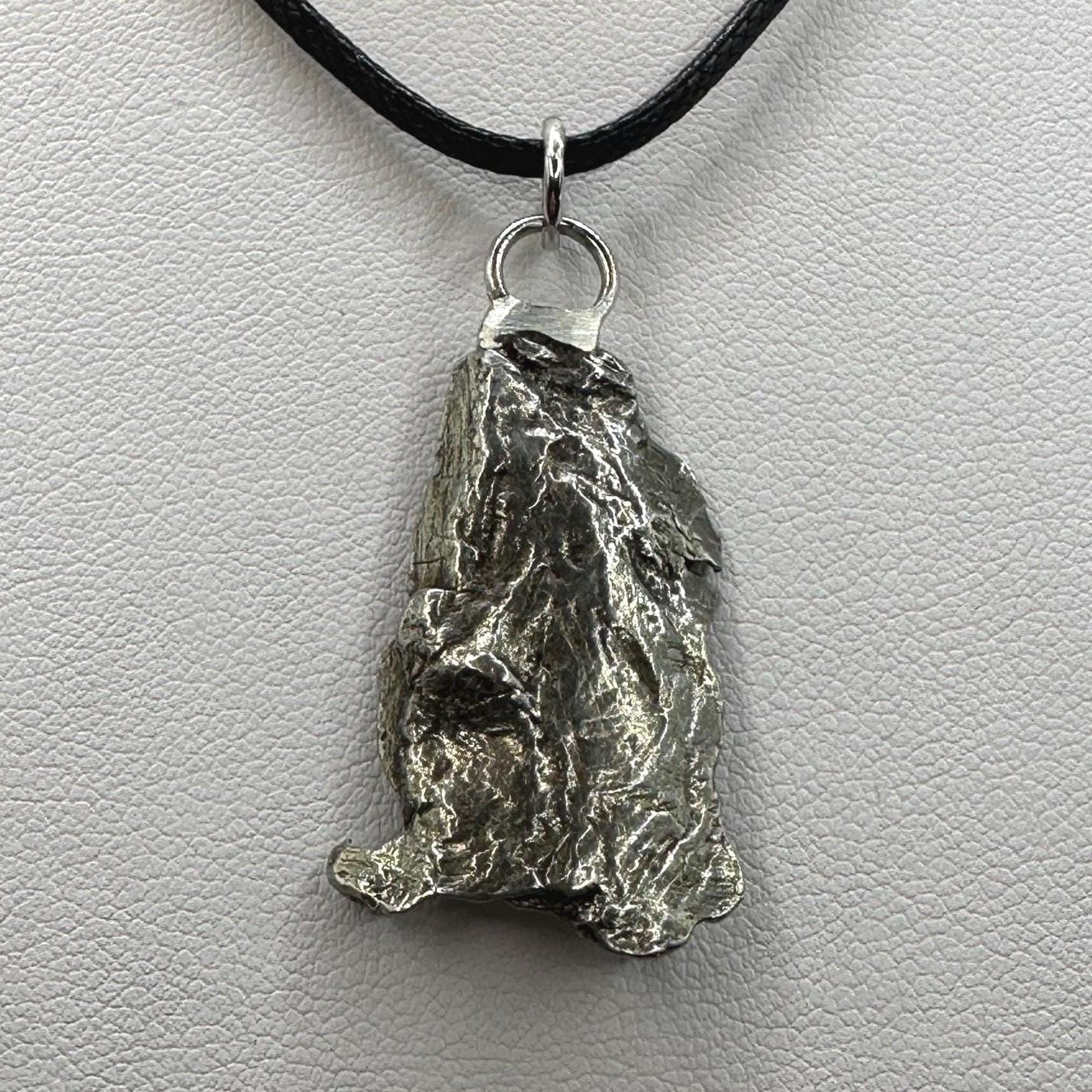 Beautiful Aletai Meteorite Pendant, 7.59 grams, Astronomy Gift, Authentic Meteorite, Meteorite Jewelry, Meteorite Pendant, COA