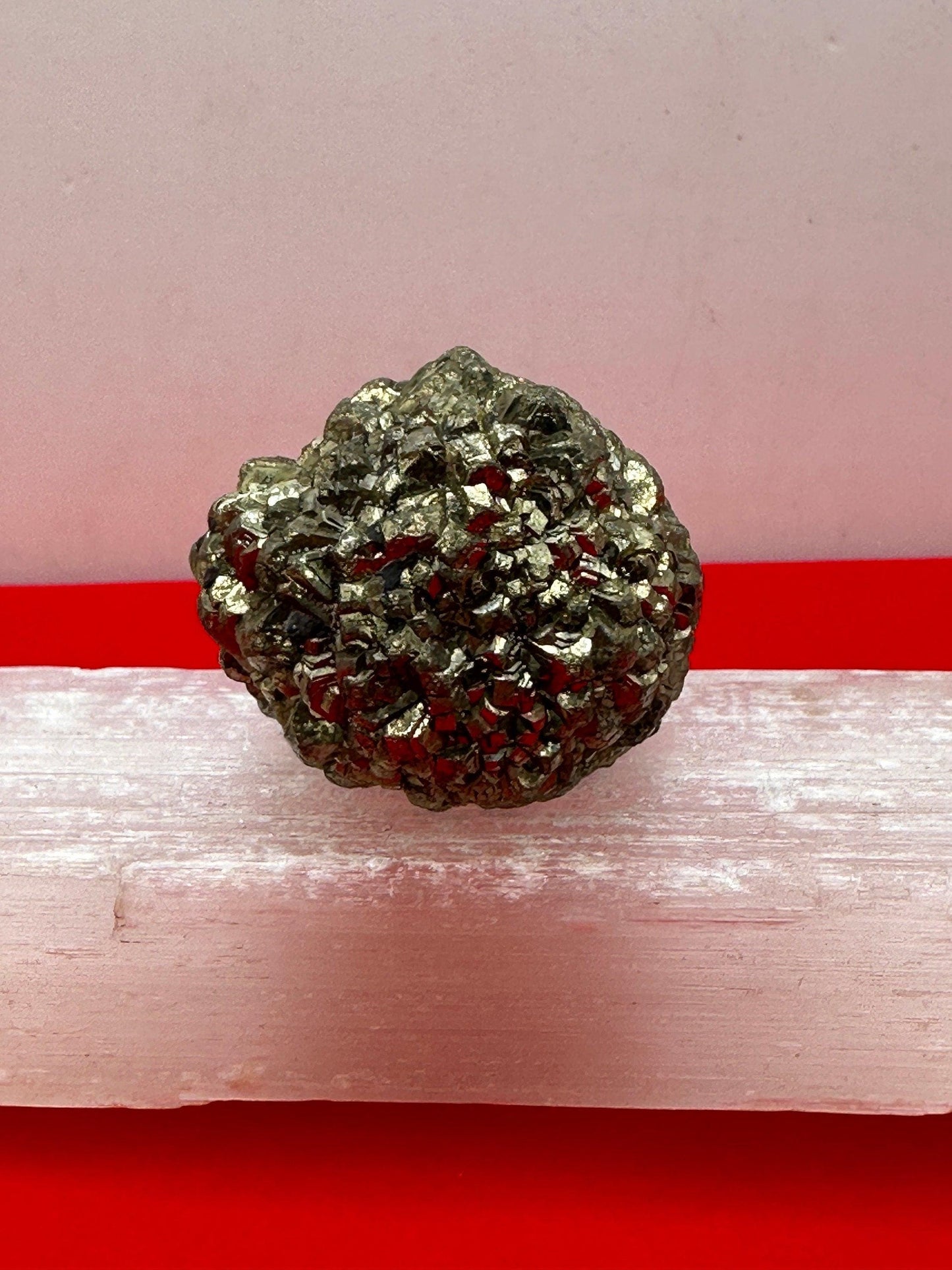 Golden Prophecy Stone, Rare and Unique, Marcasite Nodule, Crystal of Protection, Pyrite, Reiki, Rock Collection, Transformation, 78.81 grams