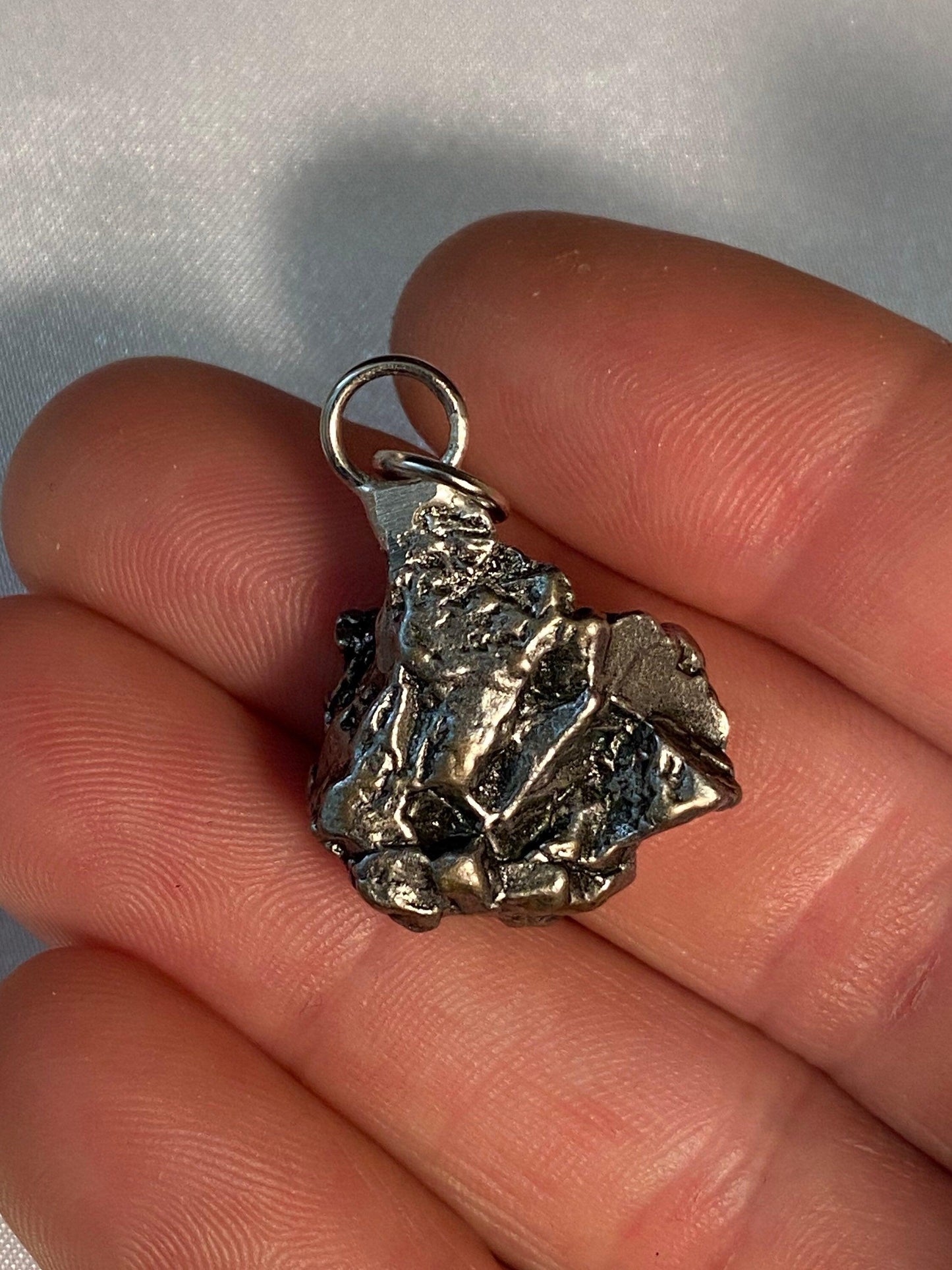 Meteorite Pendant Campo del Cielo 12.88 grams, genuine meteorite, A unique and perfect gift for yourself or loved one