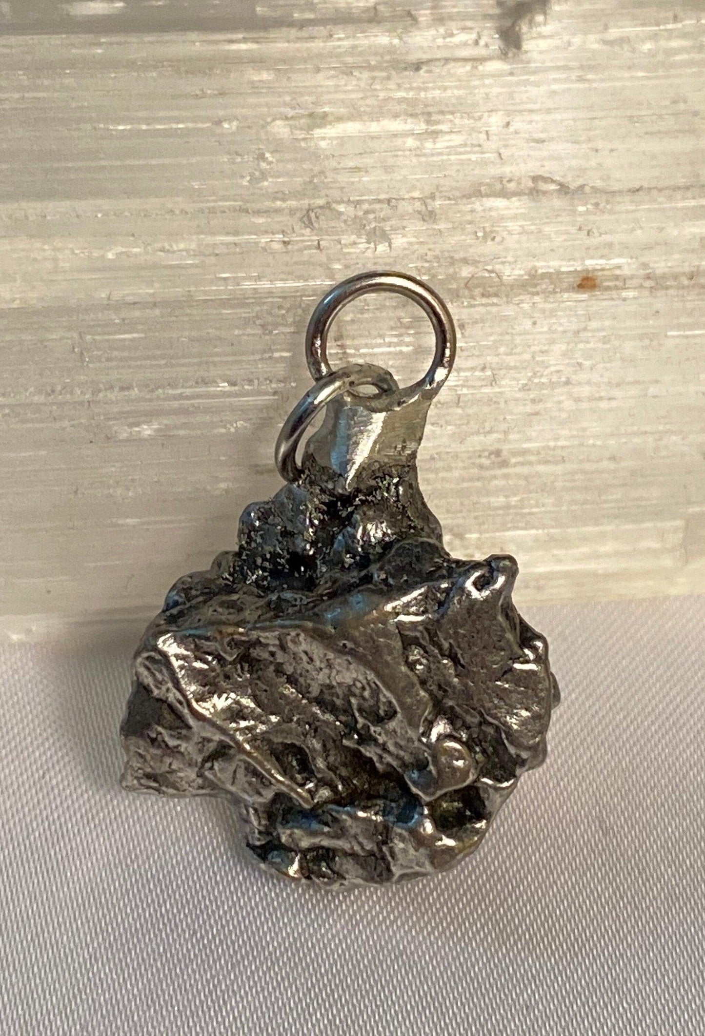 Meteorite Pendant Campo del Cielo 12.88 grams, genuine meteorite, A unique and perfect gift for yourself or loved one