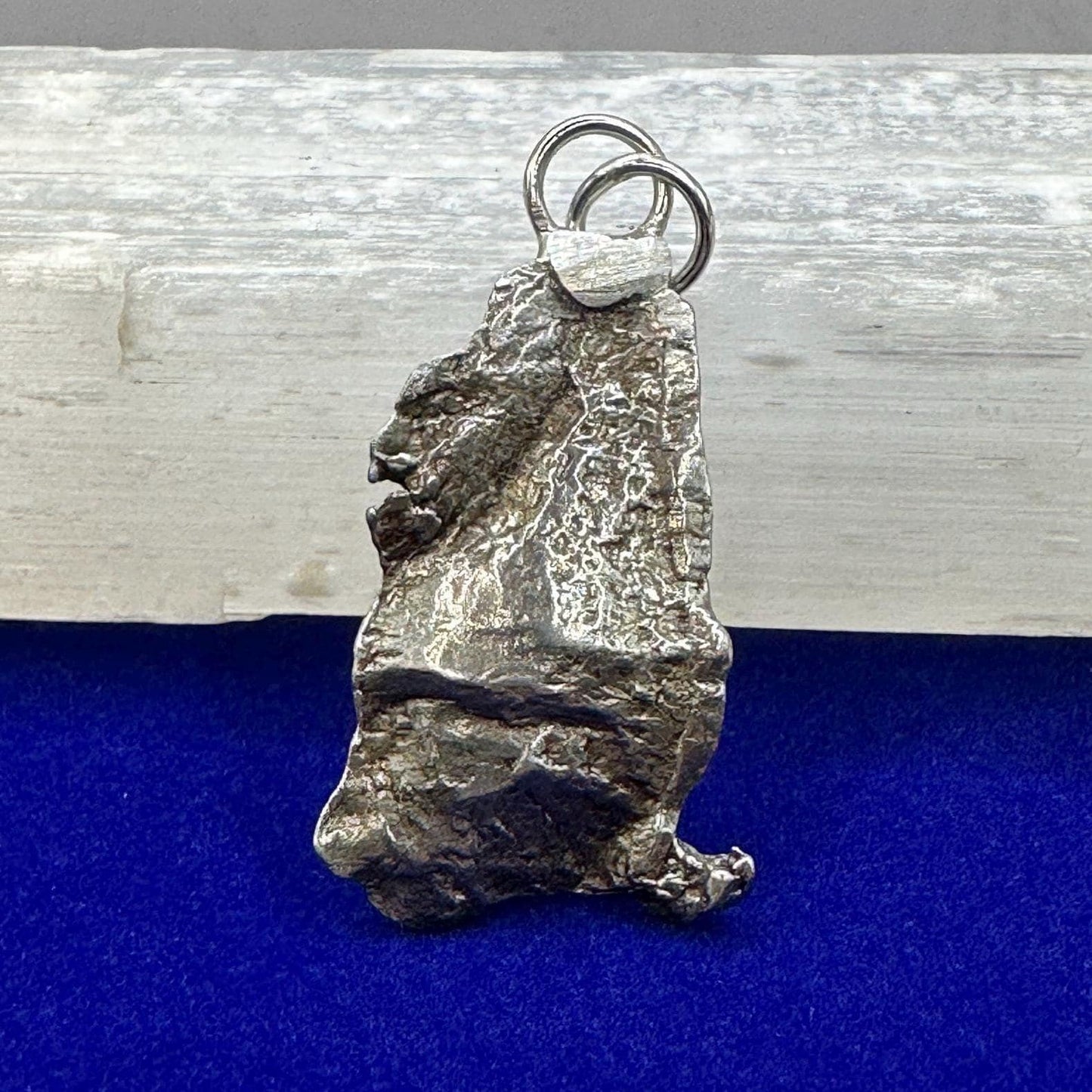 Beautiful Aletai Meteorite Pendant, 7.59 grams, Astronomy Gift, Authentic Meteorite, Meteorite Jewelry, Meteorite Pendant, COA