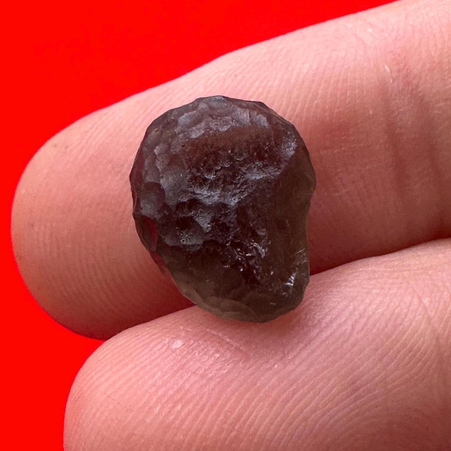 Colombianite Specimen, Beautiful and Translucent, Shamanic, Tektite, Pseudotektite, Obsidian, Healing Energy, Metaphysical, 1.28 grams