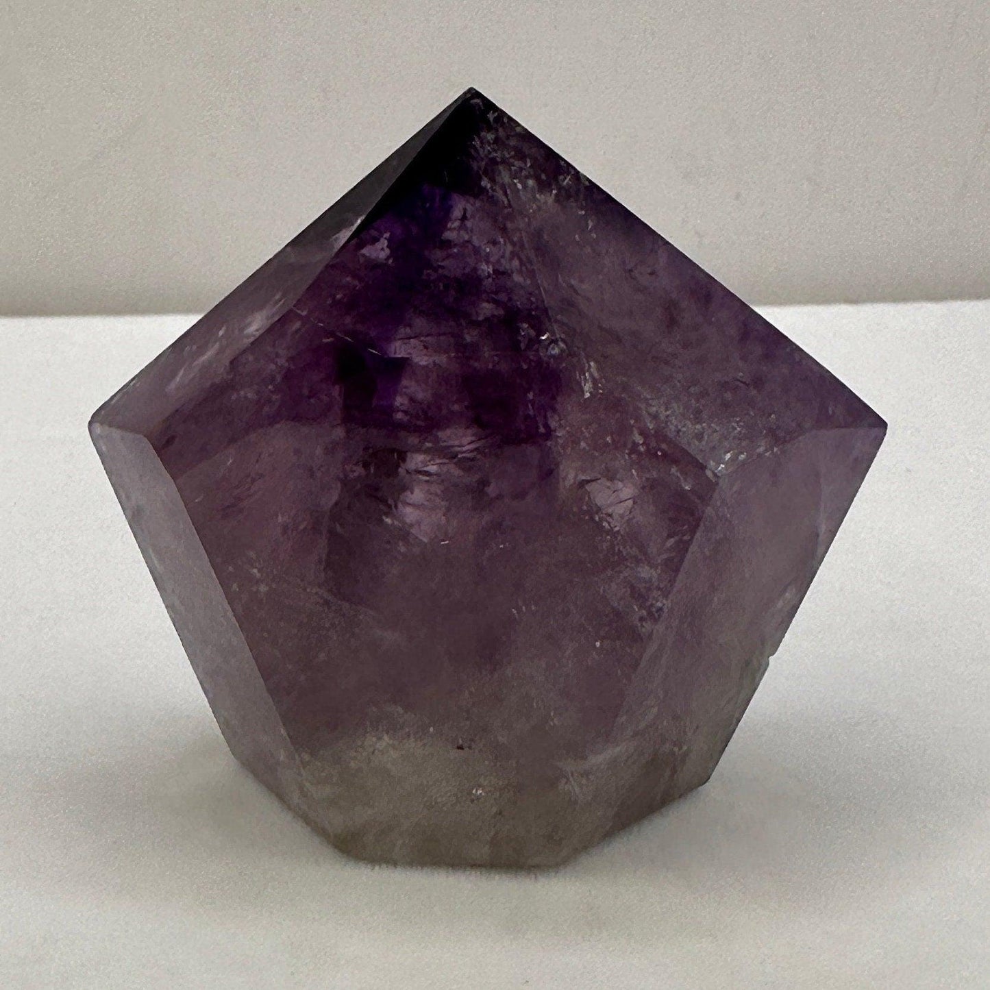 Deep Purple Amethyst Crystal, Crystal Point, Crystals, Crystal Collection, Brazil, Amethyst Quartz, Reiki Healing, 68.05 Grams