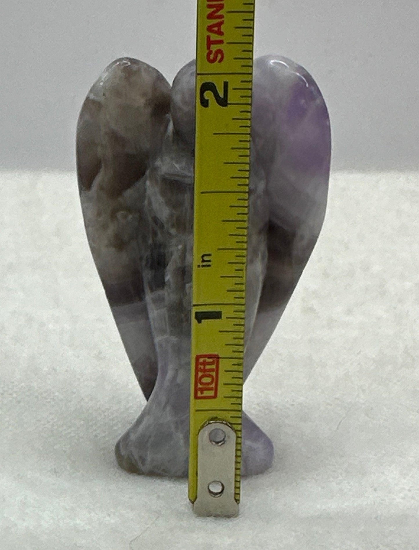 Amethyst Angel, Pocket Stone, Protection Stone, Guardian Angel, Amethyst, Amethyst Angel Figurine, Angel Figurine, 29.13 grams