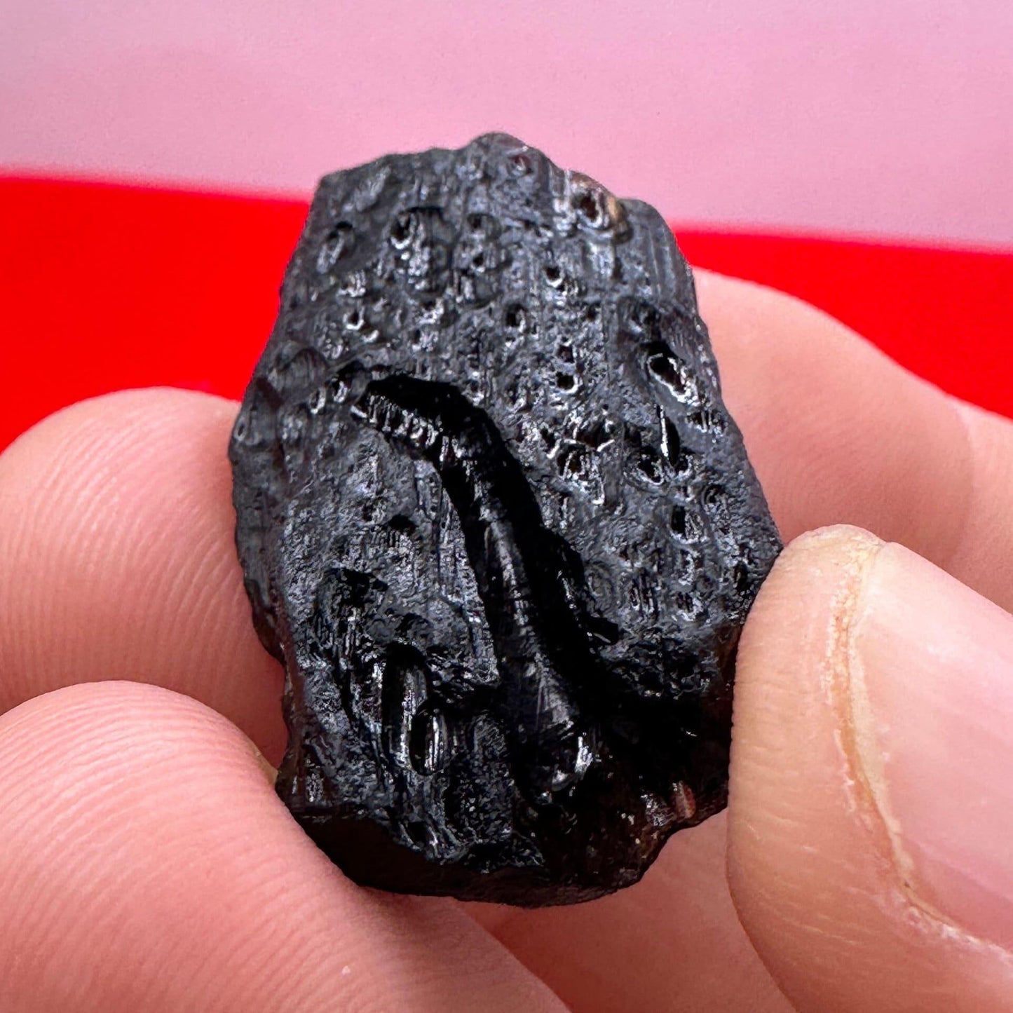 Beautiful Tektite, Indonesia, Indochinite Tektite, Rock Impactite, Energy Work, Reiki, 6.75 grams, Astronomy Gift, Tektite, Space Gift