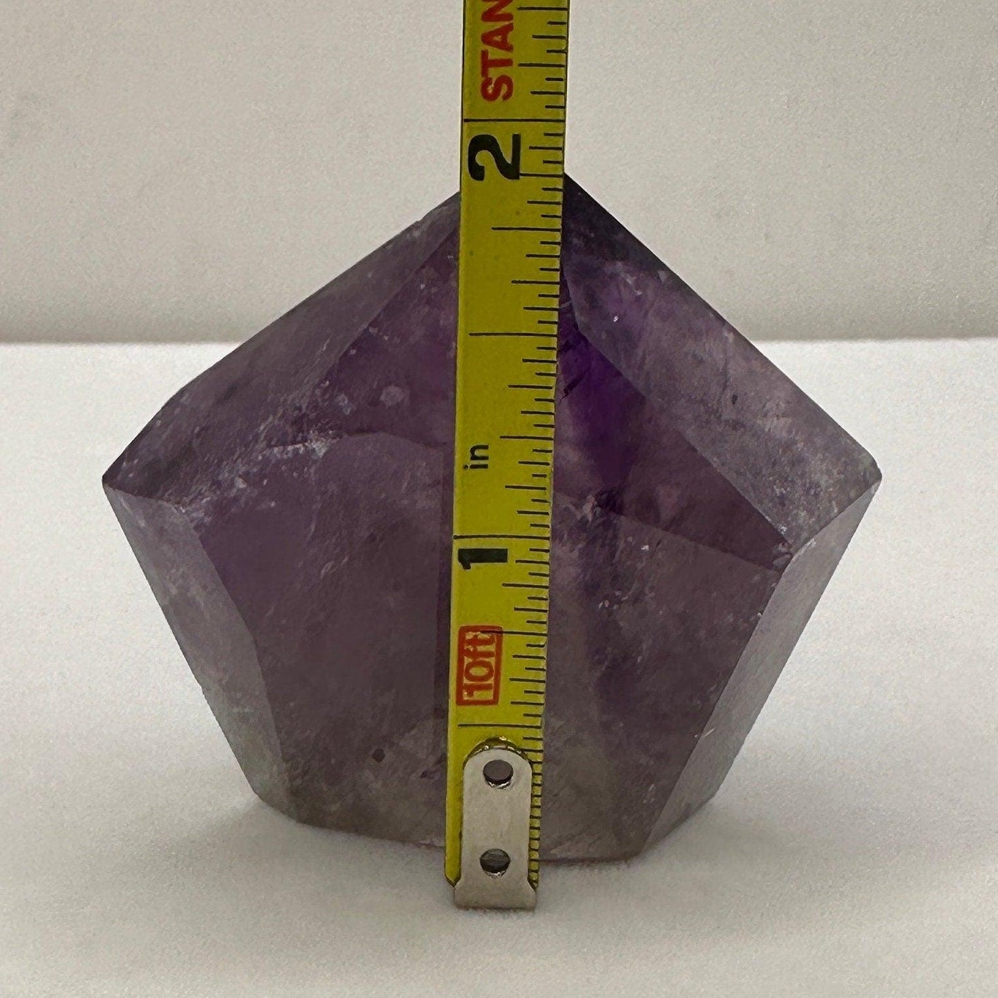 Deep Purple Amethyst Crystal, Crystal Point, Crystals, Crystal Collection, Brazil, Amethyst Quartz, Reiki Healing, 68.05 Grams