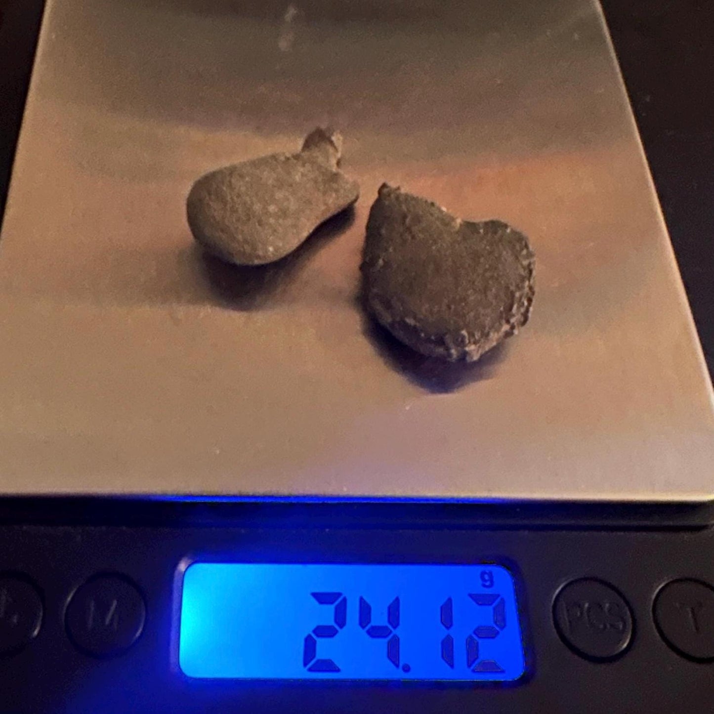 Rare and Unique Kansas Pop Rocks, Pair of Stones, Energy Balancer Stones, Kansas, Sacred Stones, Pop Rocks, Grounding Stones, 24.12 grams