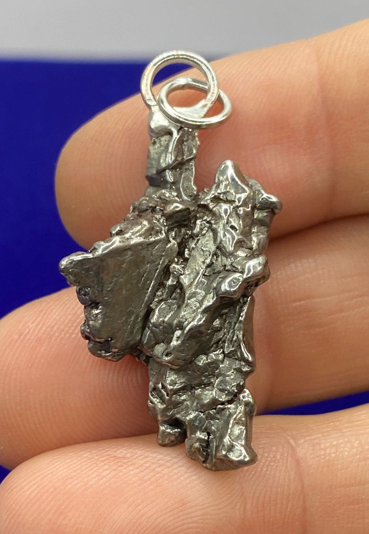 Meteorite Campo del Cielo Pendant 9.89 grams, Astronomy Gift, Space Gift, Iron Meteorite, Authentic Meteorite, Space