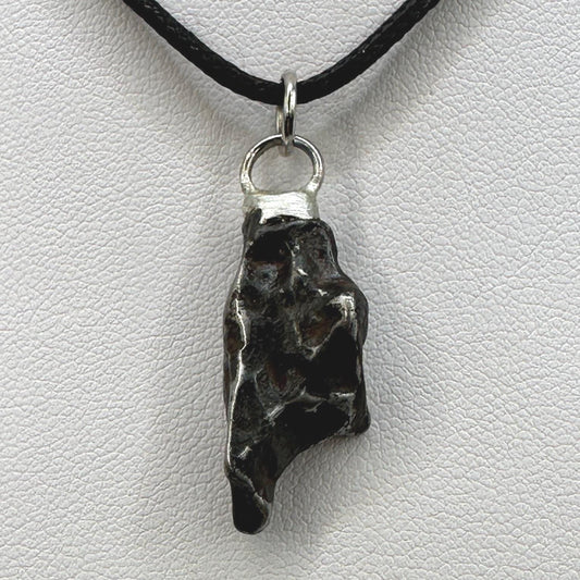 Agoudal Meteorite Pendant, Agoudal, Astronomy Gift, Space Gift, Iron Meteorite, Handmade Pendant, Authentic Iron Meteorite, 7.39 Grams