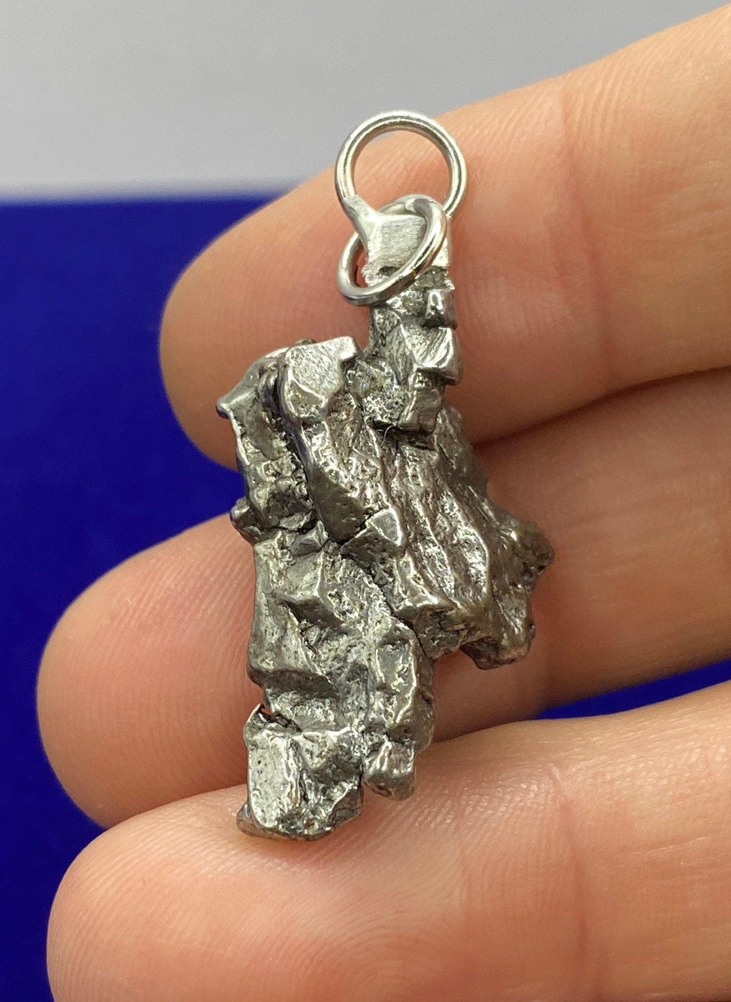 Meteorite Campo del Cielo Pendant 9.89 grams, Astronomy Gift, Space Gift, Iron Meteorite, Authentic Meteorite, Space