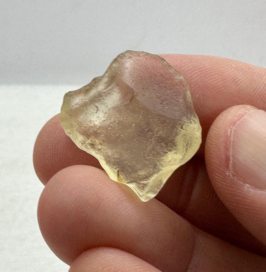 Libyan Desert Glass, Top Quality, Smooth Specimen, Reiki, Libyan Gold Tektite, Golden Moldavite, Manifestation, Astronomy Gift, 3.86 grams