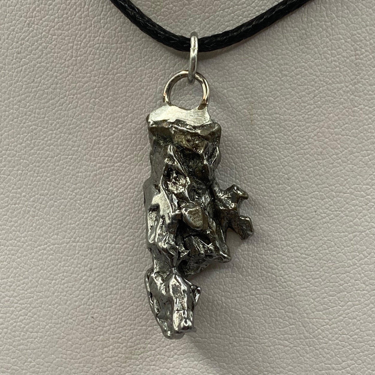 Rare Meteorite Campo del Cielo Pendant 12.27 grams, Abstract, Beautiful and unique meteorite formation, Cosmos, Space Gift, Astronomy Gift