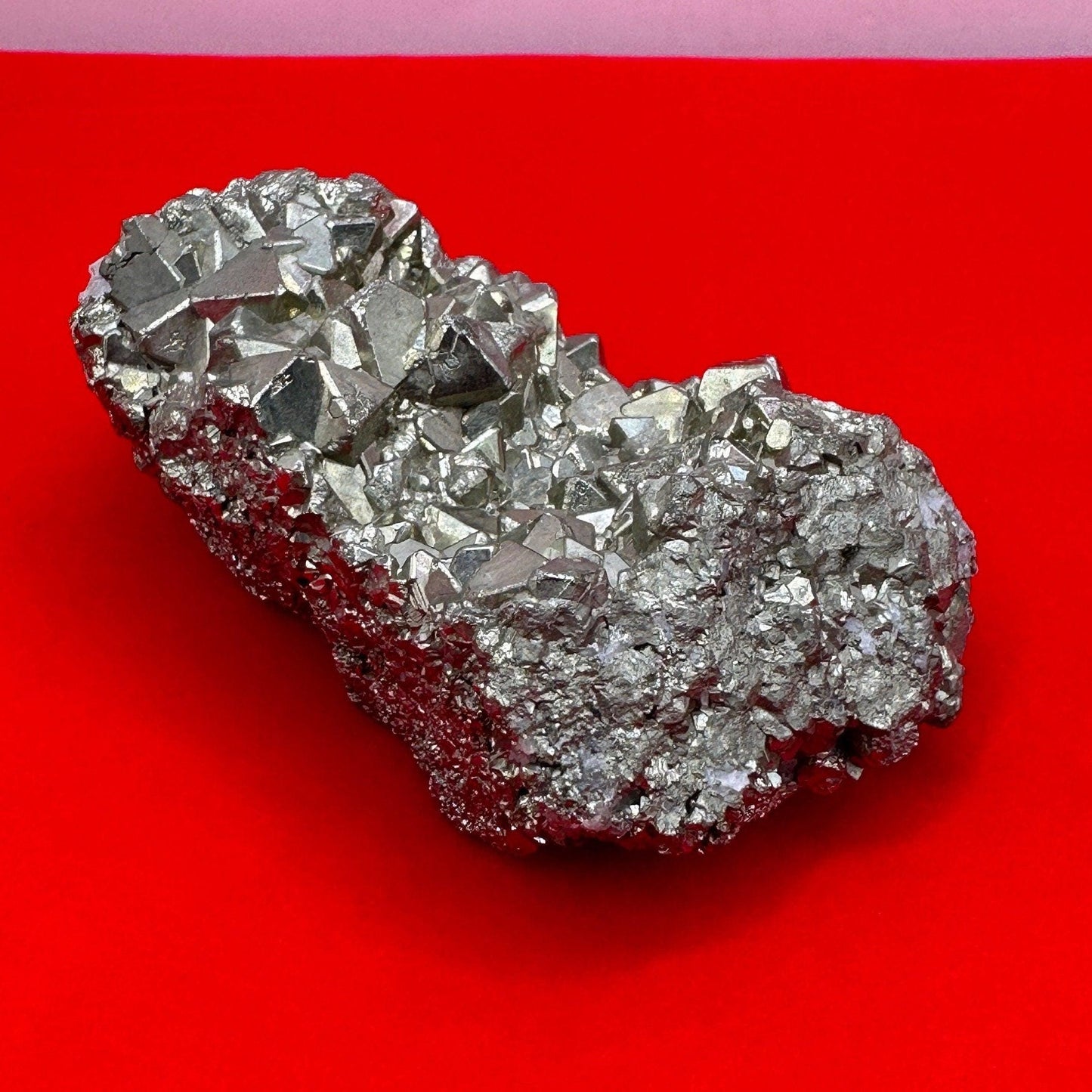 Beautiful Arizona Pyrite, Rare Triangular Shapes, Balance, Heart, Arizona Pyrite, willpower, Rock Collecting, Fools Gold, 168.42g |5.9 oz