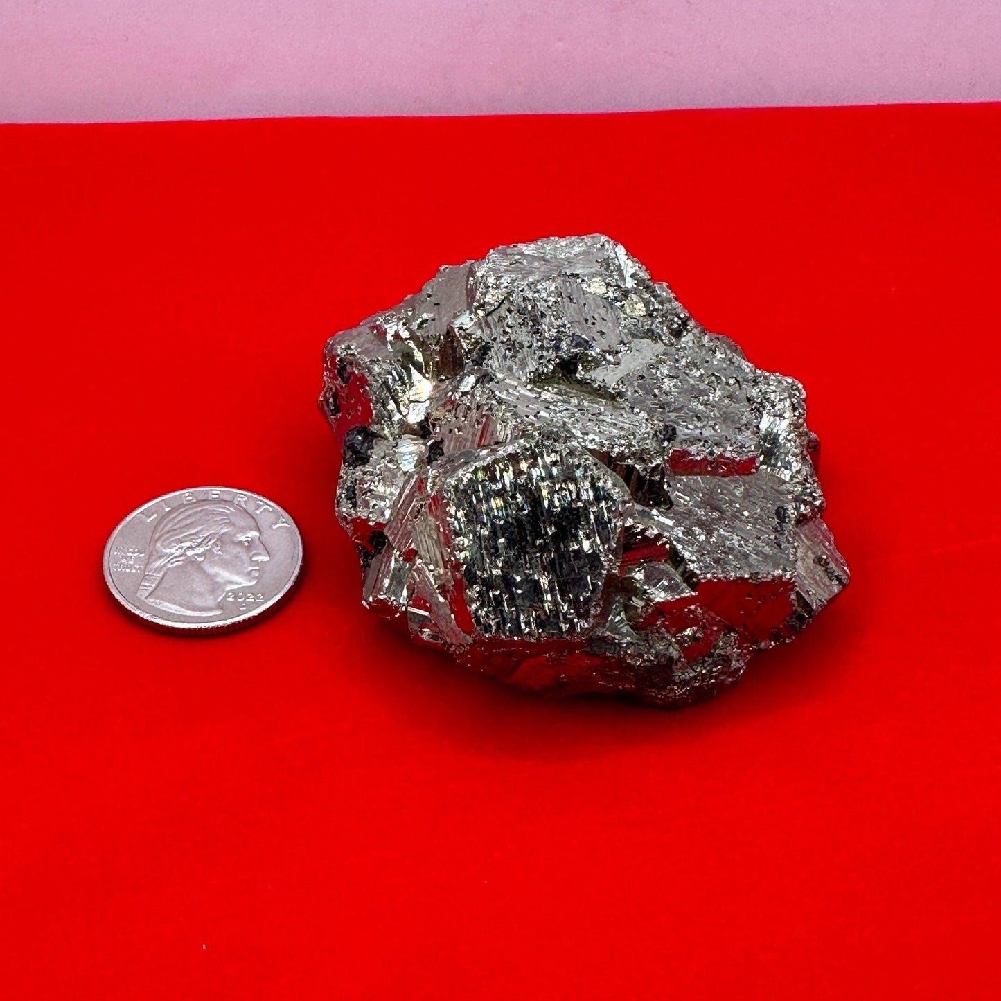 Beautiful Arizona Pyrite, Raw Pyrite, Balance, Heart, Arizona Pyrite, willpower, Rock Collecting, Fools Gold, 291.89 Grams|10.30 ounces