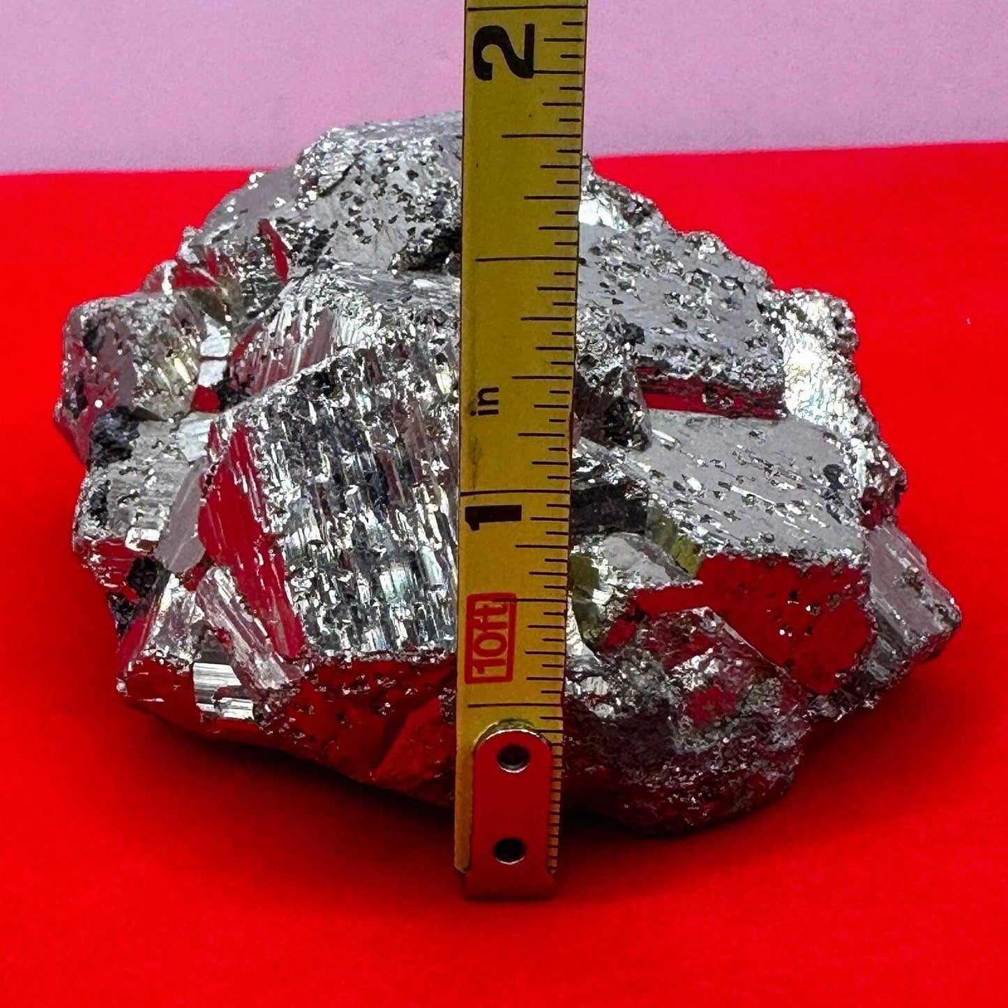 Beautiful Arizona Pyrite, Raw Pyrite, Balance, Heart, Arizona Pyrite, willpower, Rock Collecting, Fools Gold, 291.89 Grams|10.30 ounces