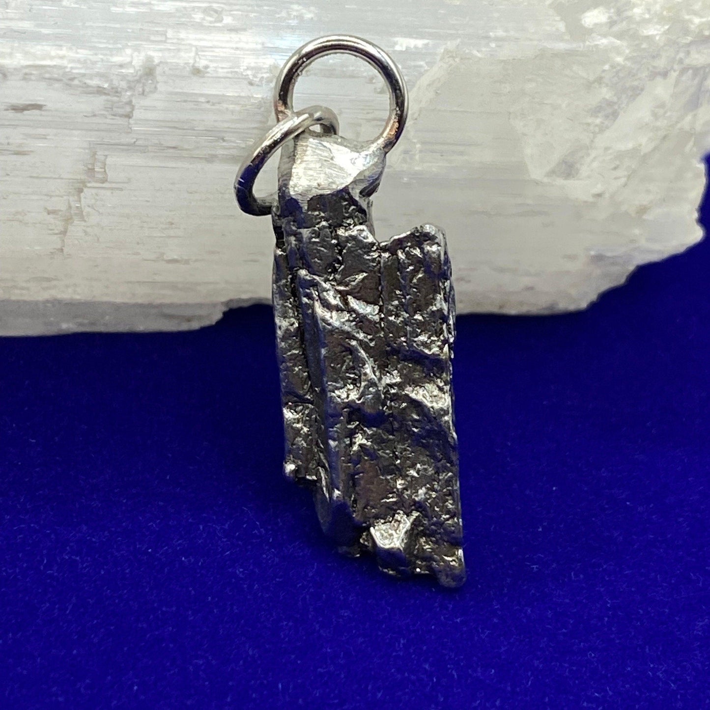 Rare Meteorite Campo del Cielo Pendant 7.92 grams, Beautiful and unique meteorite formation, Cosmos, Space Gift, Astronomy Gift