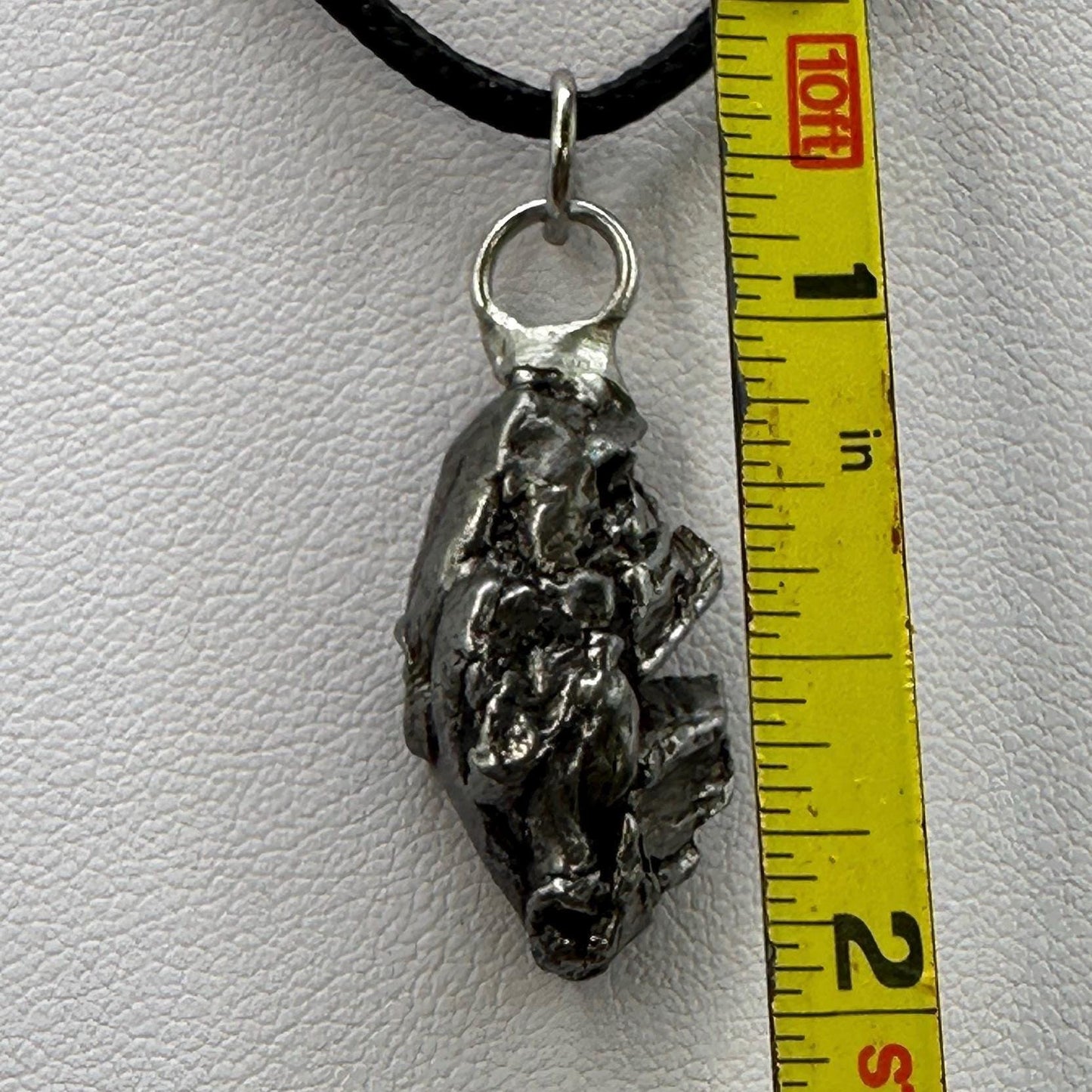 Beautiful Aletai Meteorite Pendant, 8.51 grams, Astronomy Gift, Authentic Meteorite, Meteorite Jewelry, Meteorite Pendant, COA, Space Gift