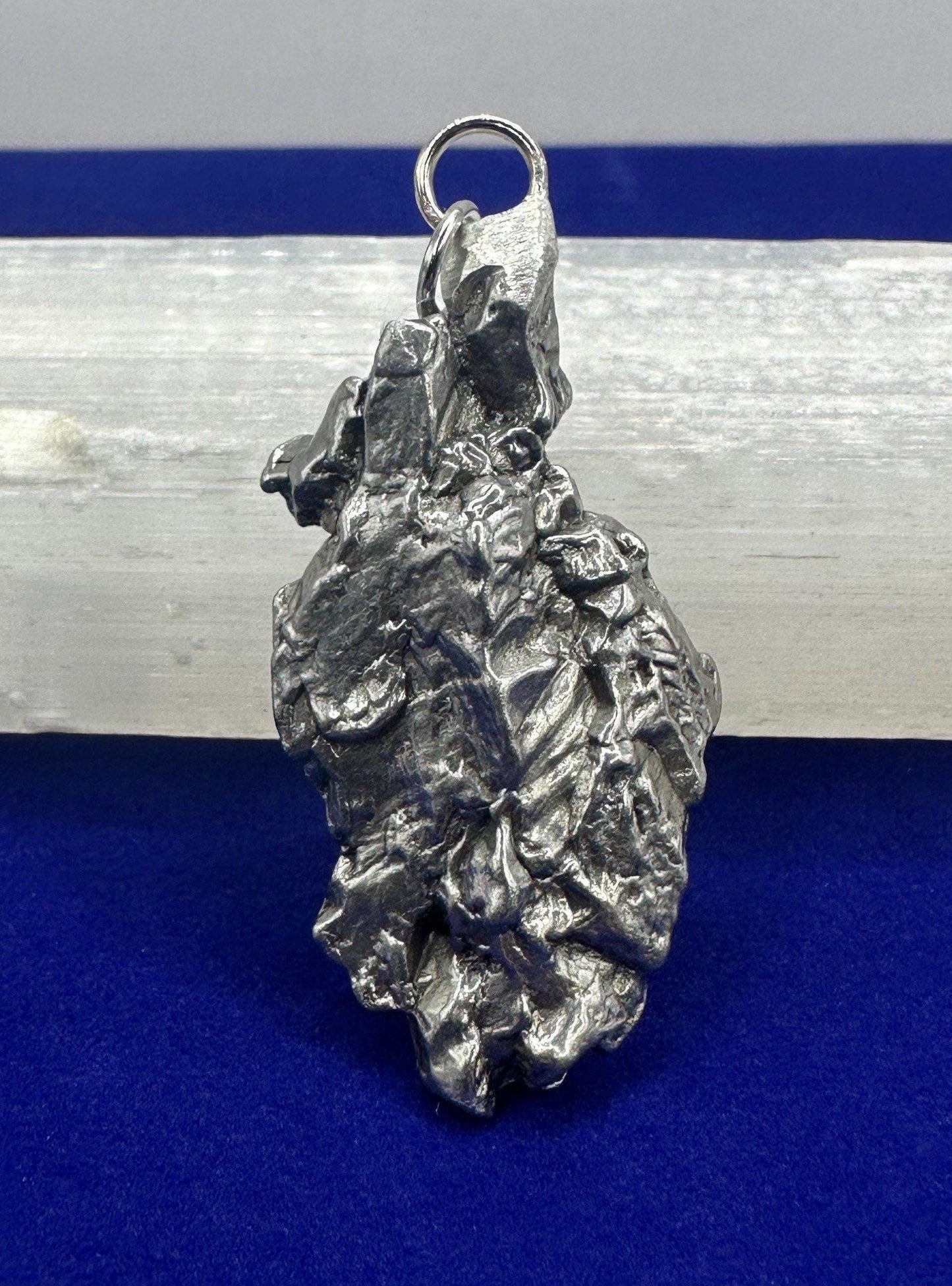 Meteorite Campo del Cielo Pendant 25.87 grams, Astronomy Gift, Space Gift, Iron Meteorite, Meteorite Jewelry, COA, Handmade Pendant