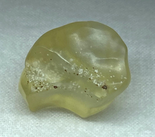 Rare Libyan Desert Glass, Libyan Gold Tektite, Golden Moldavite, Manifestation Talisman, Astronomy Gift, Space Gift, 15.82g