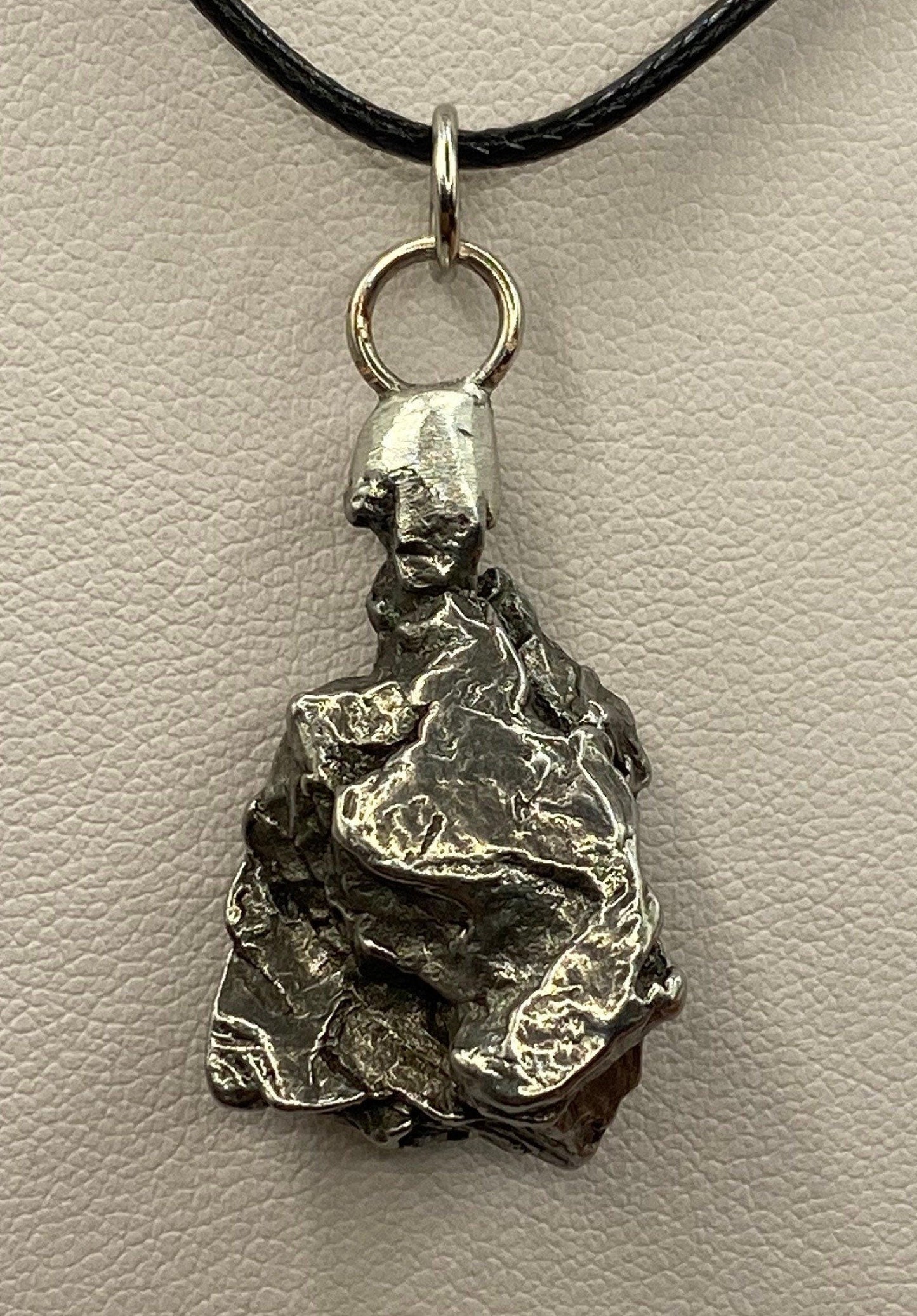 Meteorite Campo del Cielo Pendant 13.57 grams, Astronomy Gift, Authentic Meteorite, Space Gift, Iron Meteorite