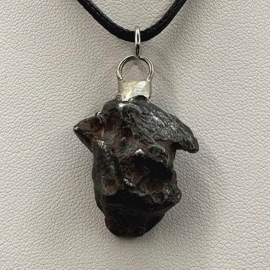 Rare Canyon Diablo Meteorite Pendant 15.51 grams, Beautiful and unique meteorite formation, Astronomy Gift, Space Gift, Iron Meteorite