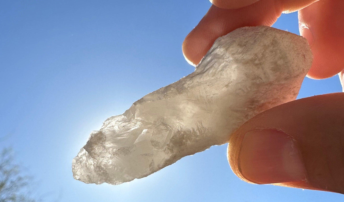 Rare Mushroom Scepter Quartz with Kaolinite, Scepter Quartz, Brazil, Natural Crystal, White Mushroom, Quartz, Manifestation, 27.00 grams