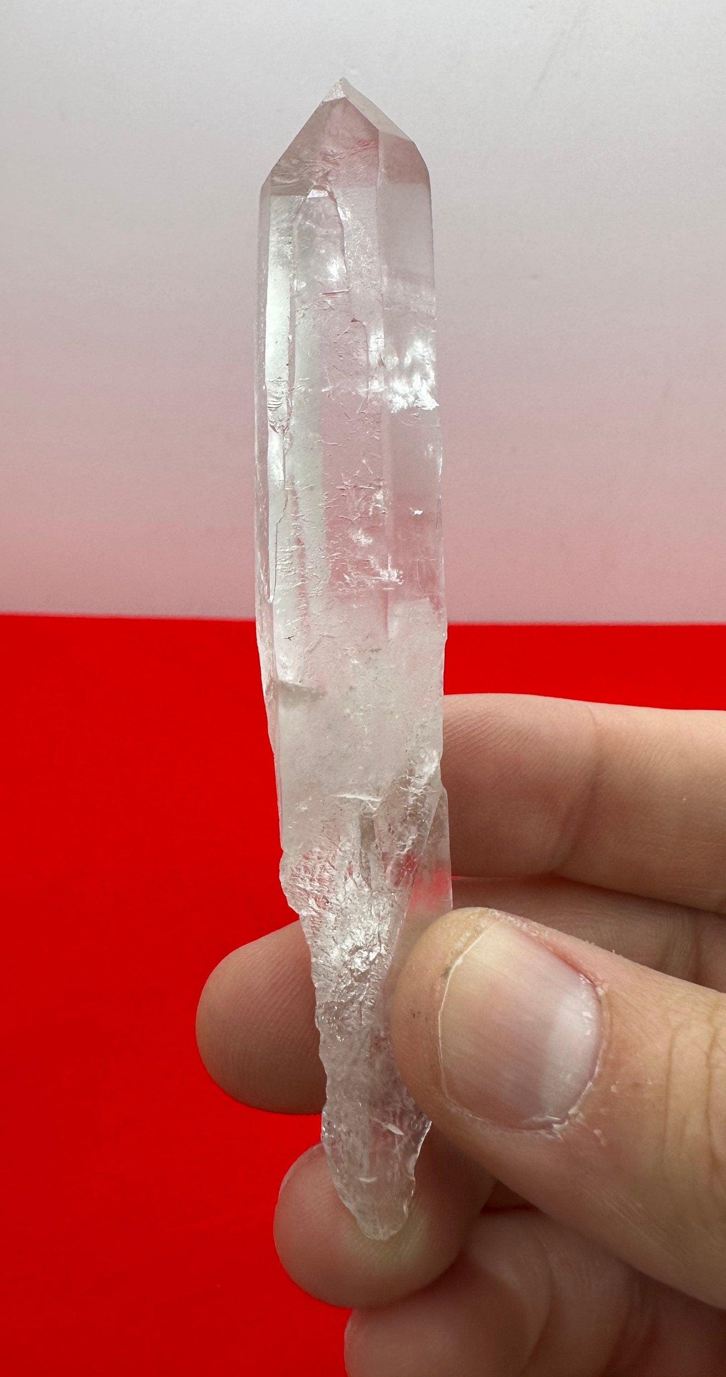 Laser Wand Crystal, Rare Crystal, healing on all levels, Meditation, Reiki, Energy Healing, Rock Collection, Crystals, 27.49 grams