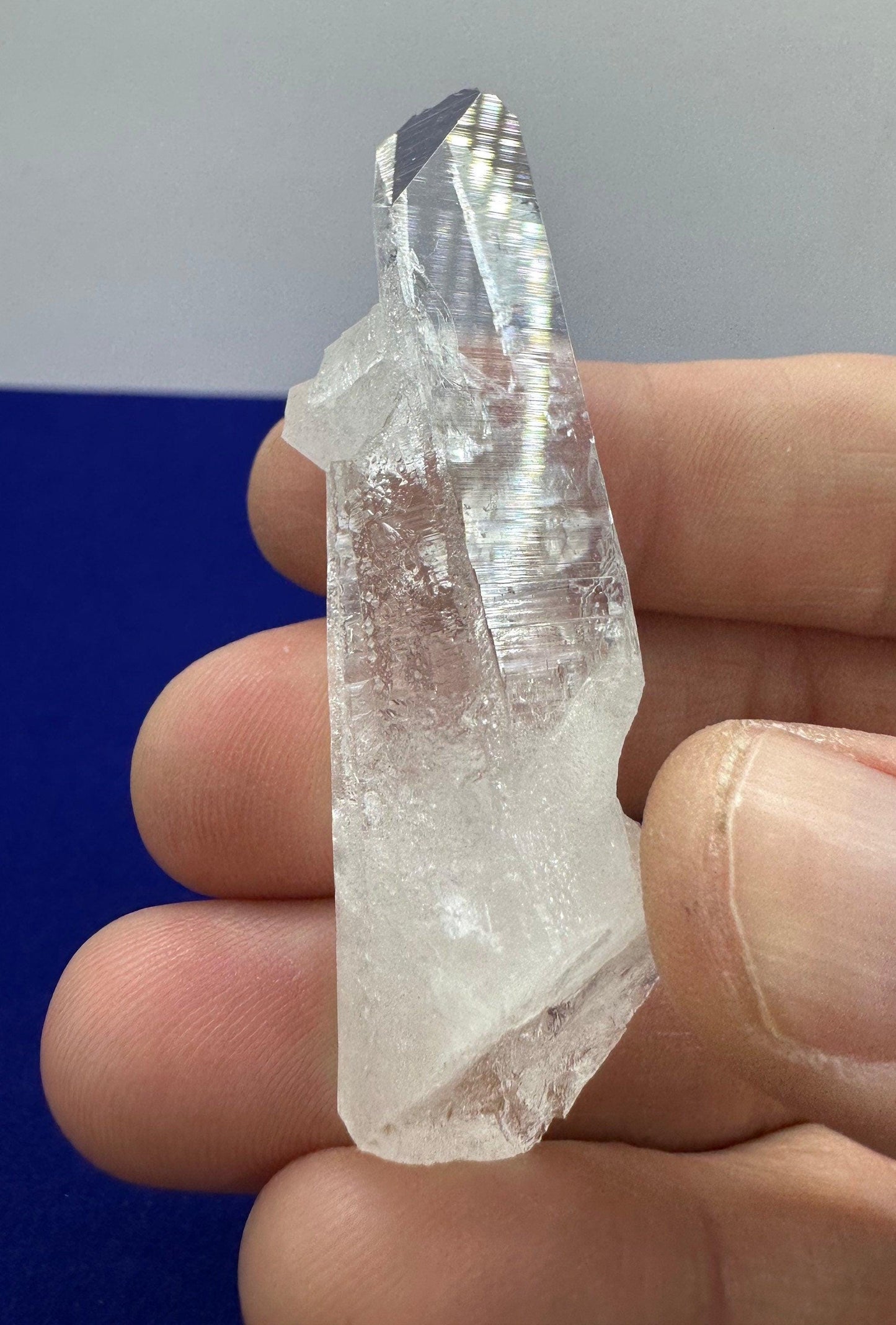 Lemurian Seed Crystal, Rare Crystal, healing on all levels, Meditation, Reiki, Energy Healing, Rock Collection, Crystals, 20.45 grams