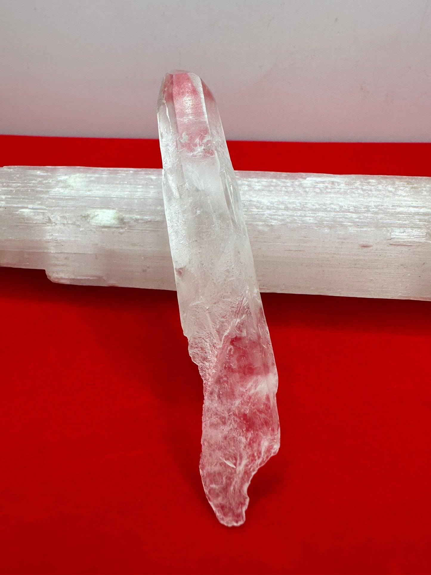 Laser Wand Crystal, Rare Crystal, healing on all levels, Meditation, Reiki, Energy Healing, Rock Collection, Crystals, 27.49 grams