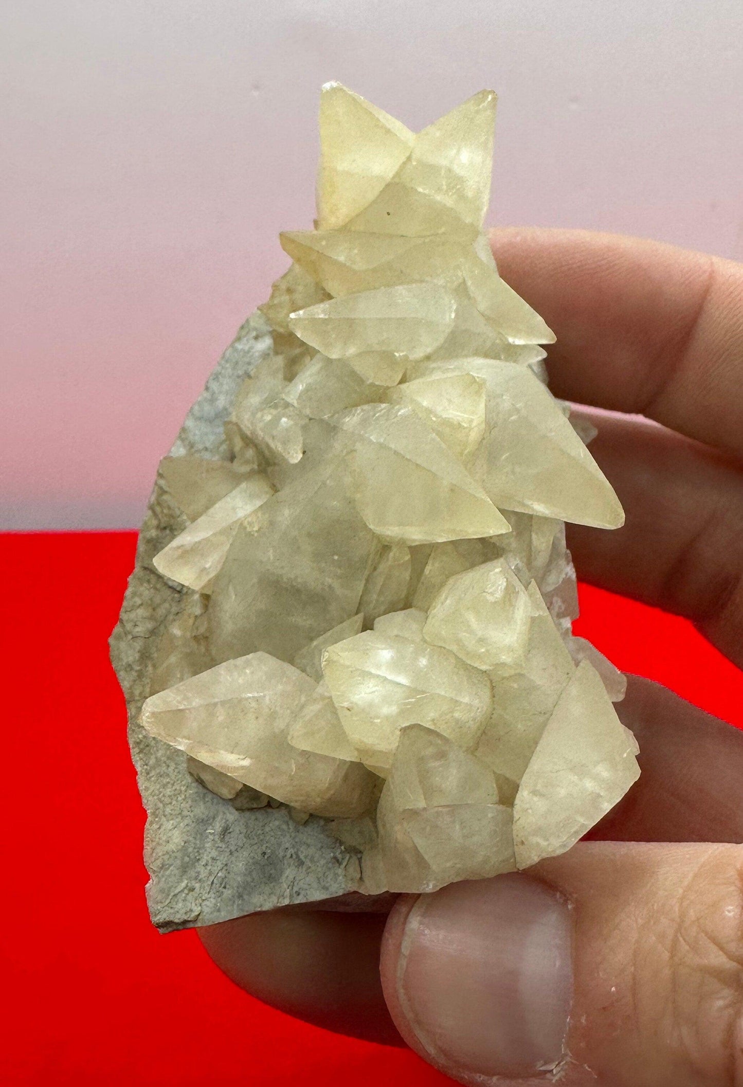 Beautiful Natural Calcite Cluster, Picher Oklahoma Calcite, Creativity, Crystal Collection, Reiki, Energy work, Crystals, 136 grams