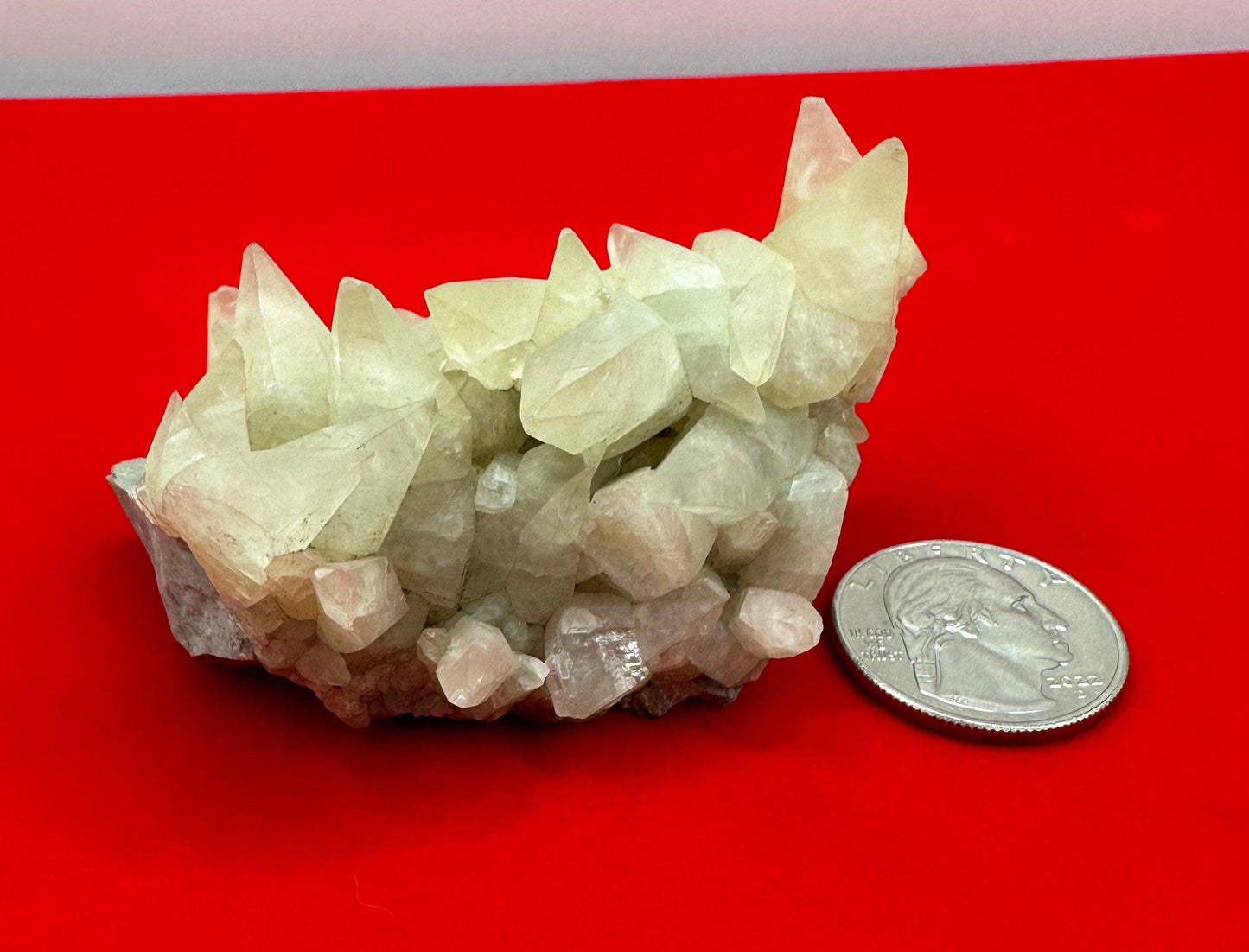 Beautiful Natural Calcite Cluster, Picher Oklahoma Calcite, Creativity, Crystal Collection, Reiki, Energy work, Crystals, 136 grams