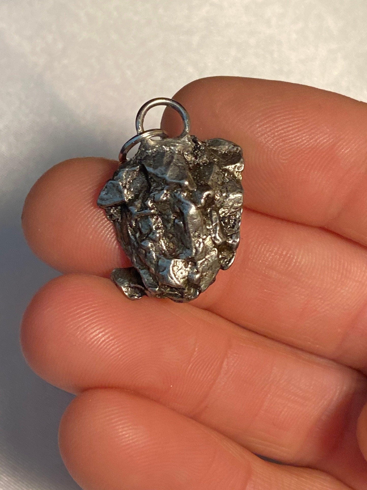 Campo del Cielo Meteorite Pendant 9.34 grams, a gift from the cosmos