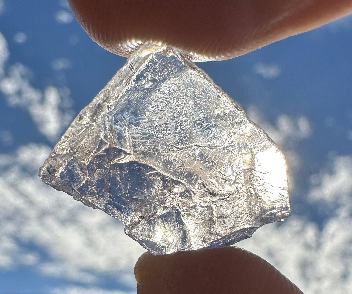 Lavender Moon Quartz, Beautiful and Rare Crystal, Brazilian Crystal, Pink, Aluminum and Dumortierite Inclusions, Natural Raw, 2.57 grams