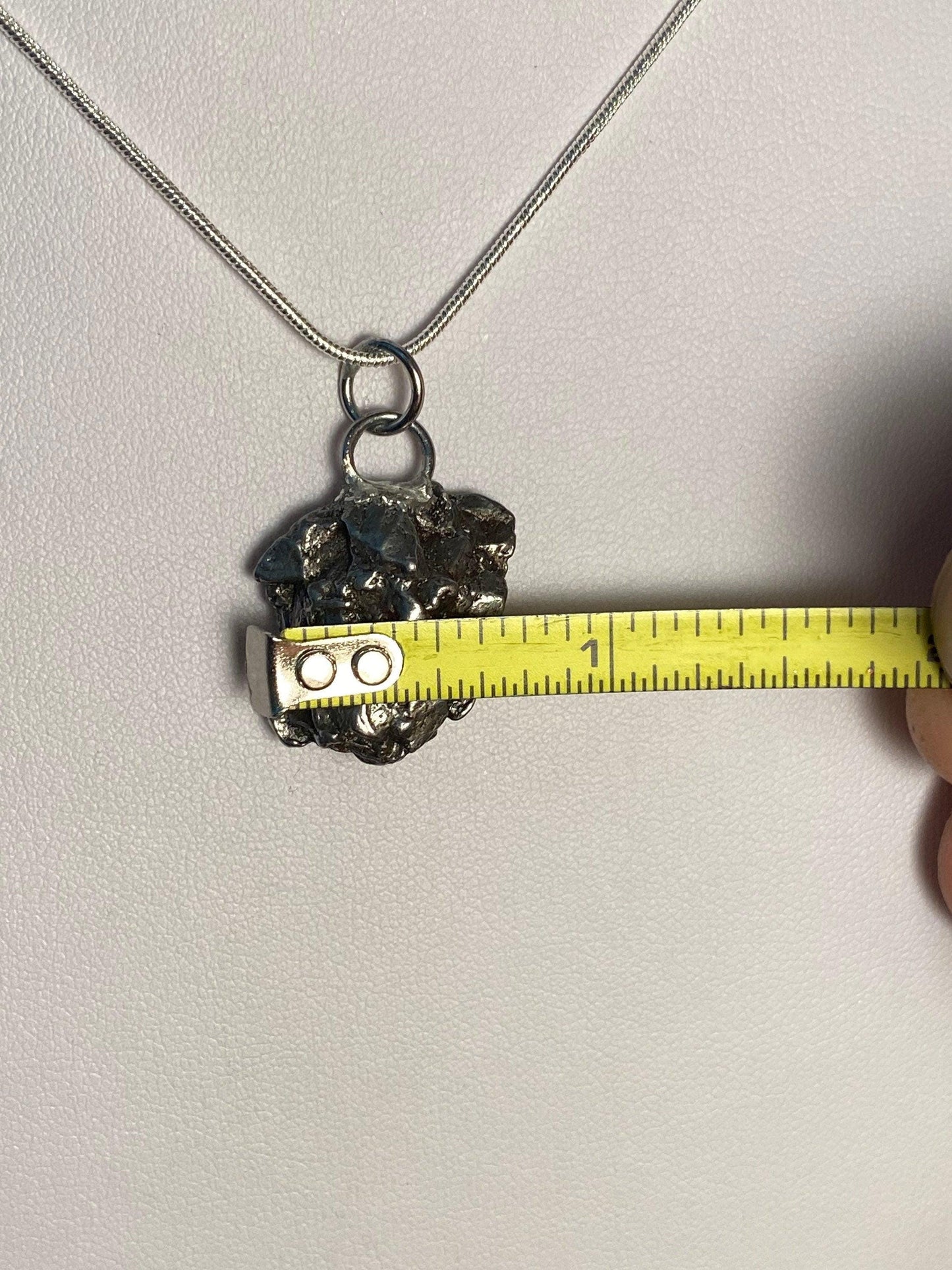 Campo del Cielo Meteorite Pendant 9.34 grams, a gift from the cosmos