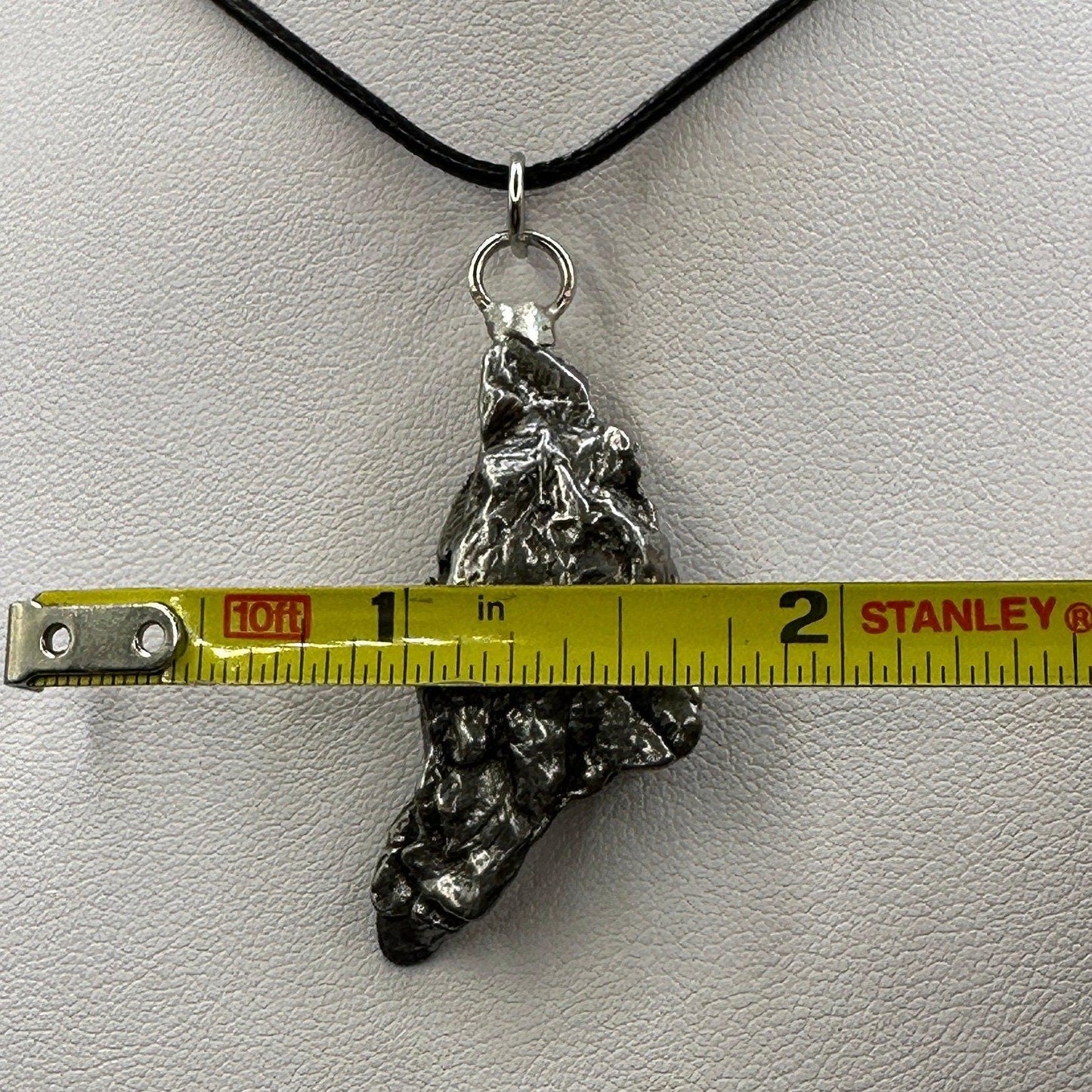 Beautiful Meteorite Campo del Cielo Pendant 17.03 grams, Astronomy Gift, Authentic Meteorite, Meteorite Jewelry, Meteorite Pendant, COA