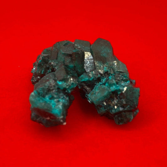 Dioptase, Dioptase Crystal, Deep Emerald Green Color, Authentic, Congo, Reiki, Heart Chakra, Compassion, Financial Abundance, 6.54 grams