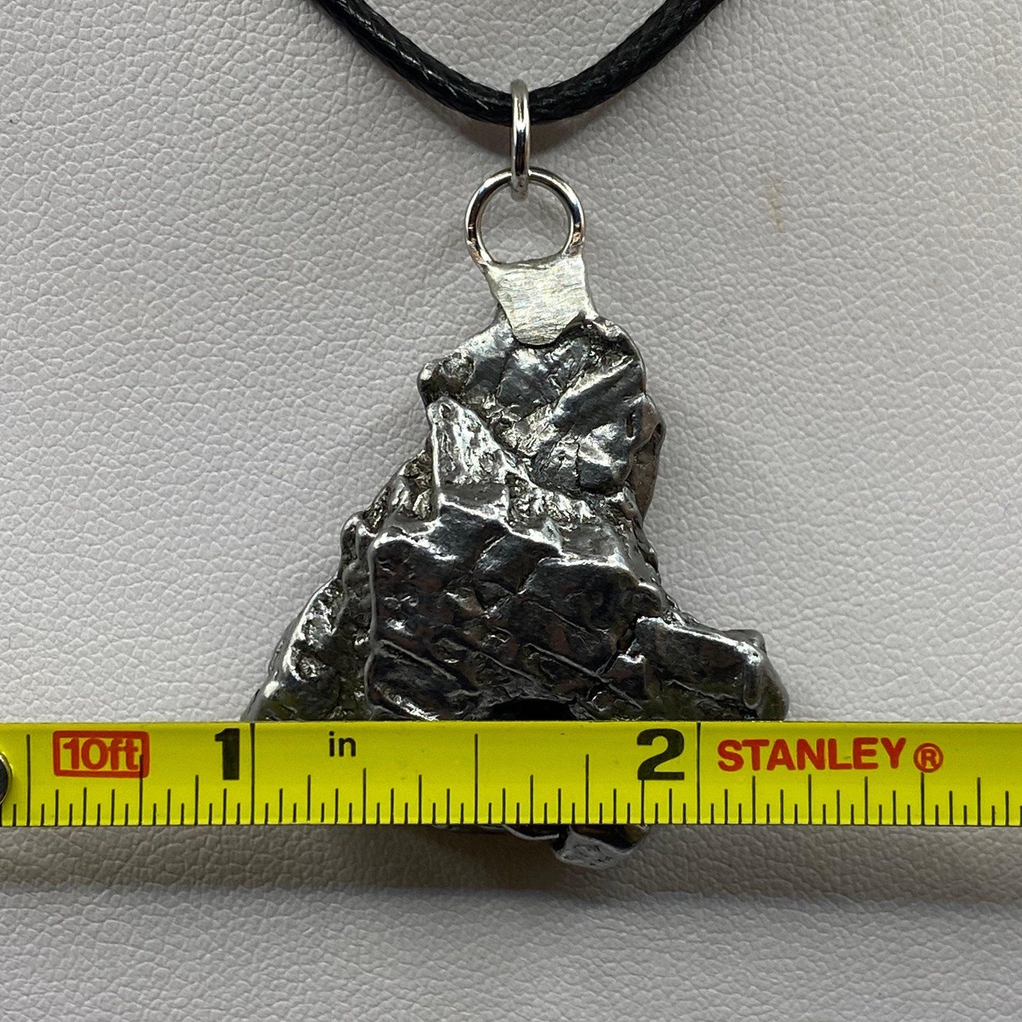 Unique Campo del Cielo Meteorite Pendant, Genuine Meteorite, Astronomy Gift, Space gift, Reiki, Meteorite Pendant, Iron Meteorite, 28.62g