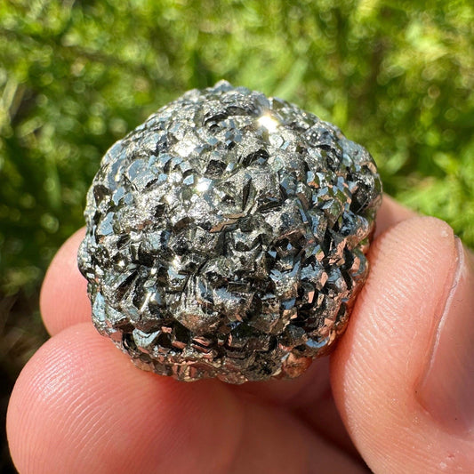 Golden Prophecy Stone, Rare and Unique, Marcasite Nodule, Crystal of Protection, Pyrite, Reiki, Rock Collection, Transformation, 34.76 grams