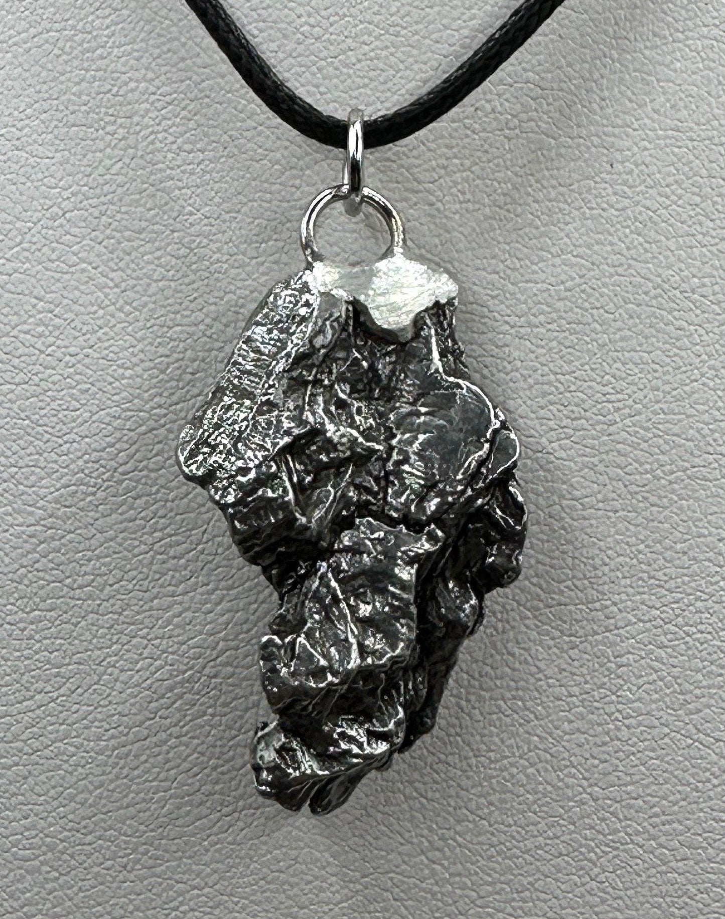 Unique and Rare Campo del Cielo Meteorite Nugget Pendant, 17.15 grams, Astronomy Gift, Authentic Meteorite, Space Gift, Space Jewelry, Reiki