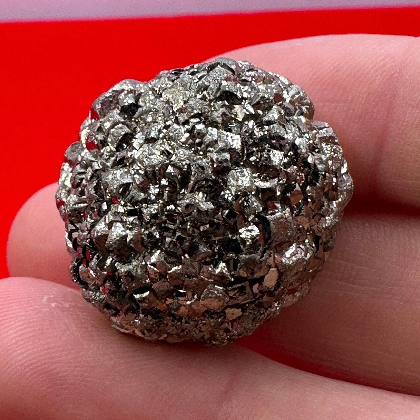 Golden Prophecy Stone, Rare and Unique, Marcasite Nodule, Crystal of Protection, Pyrite, Reiki, Rock Collection, Transformation, 34.76 grams