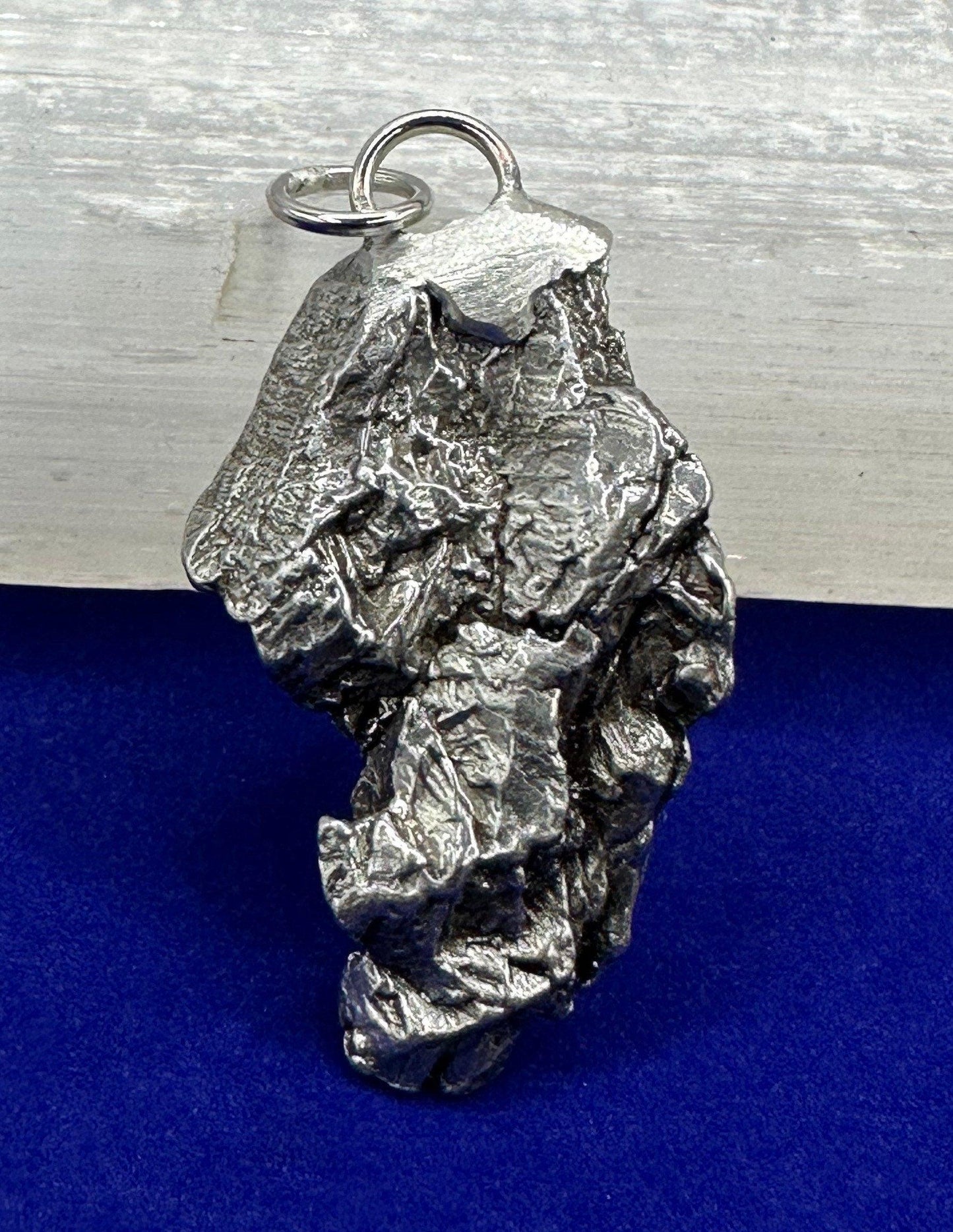 Unique and Rare Campo del Cielo Meteorite Nugget Pendant, 17.15 grams, Astronomy Gift, Authentic Meteorite, Space Gift, Space Jewelry, Reiki