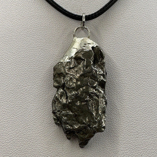 Campo del Cielo Meteorite Pendant, Astronomy Gift, Meteorite Jewelry, Iron Meteorite, Meteorite Pendant, COA, Astronomy Gift, 23.10 Grams