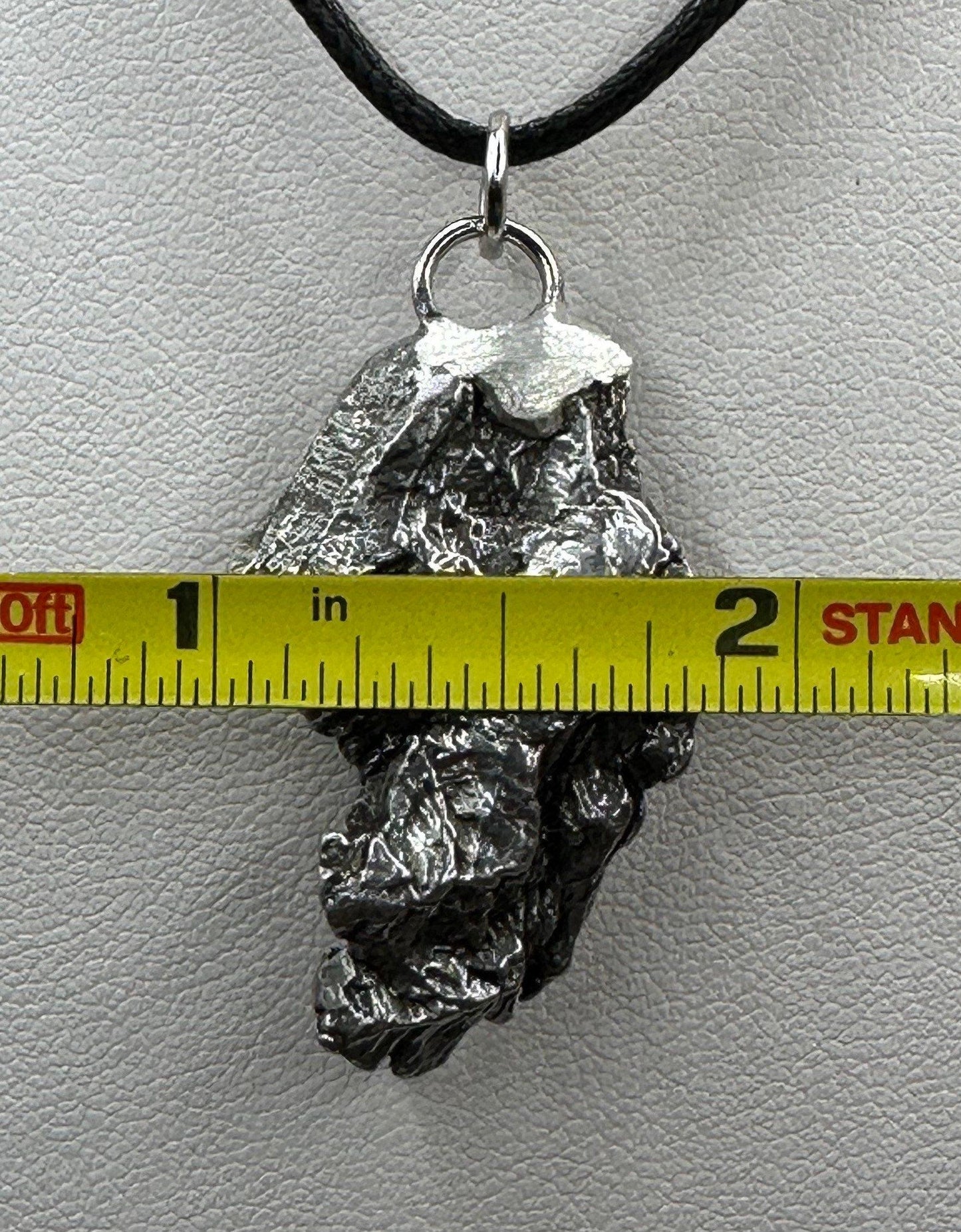 Unique and Rare Campo del Cielo Meteorite Nugget Pendant, 17.15 grams, Astronomy Gift, Authentic Meteorite, Space Gift, Space Jewelry, Reiki