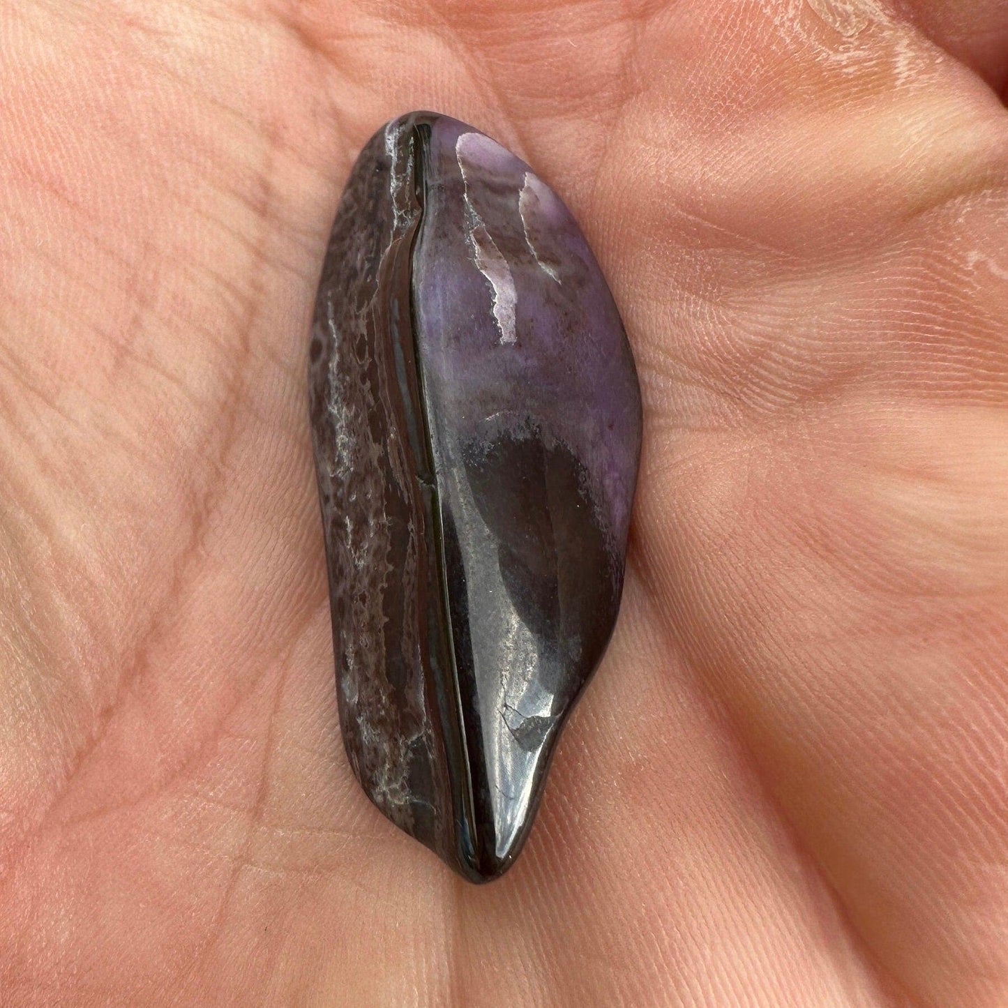 Sugalite Specimen, Polished Sugalite, Rare Sugalite, Inner Peace, South African, Reiki Energy Work, Authentic Sugalite, 8.80 grams