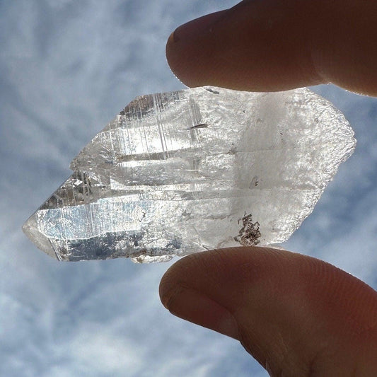 Lemurian Seed Crystal, Twin Crystal, Crystal, healing on all levels, Meditation, Reiki, Energy Healing, Rock Collection, 22.49 grams