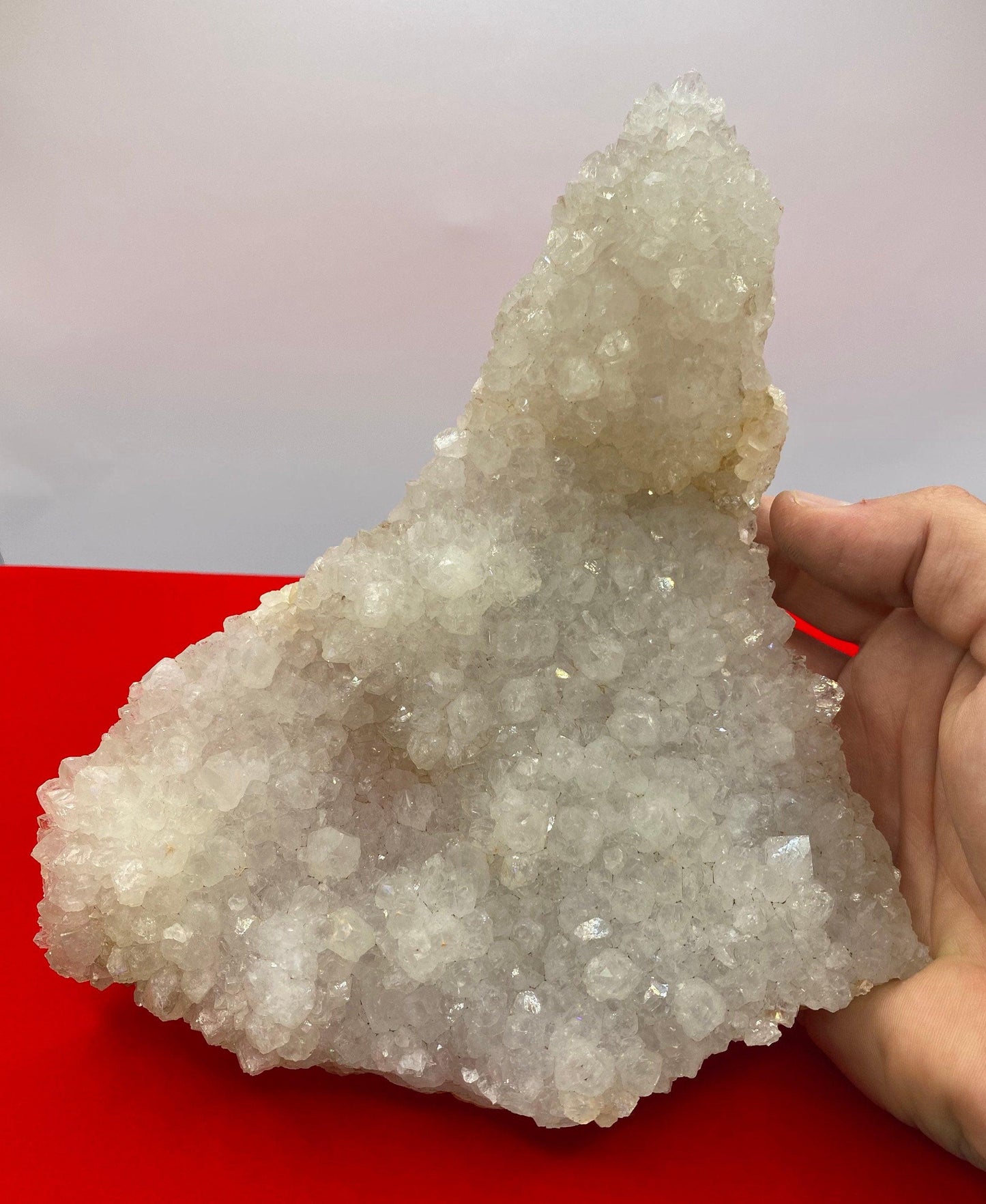 Beautiful Large Top Grade Anandalite Crystal, Rainbow Quartz, Samadhi Quartz, Aurora Quartz, Kundalini, Self Awakening, Crystal, 696 grams